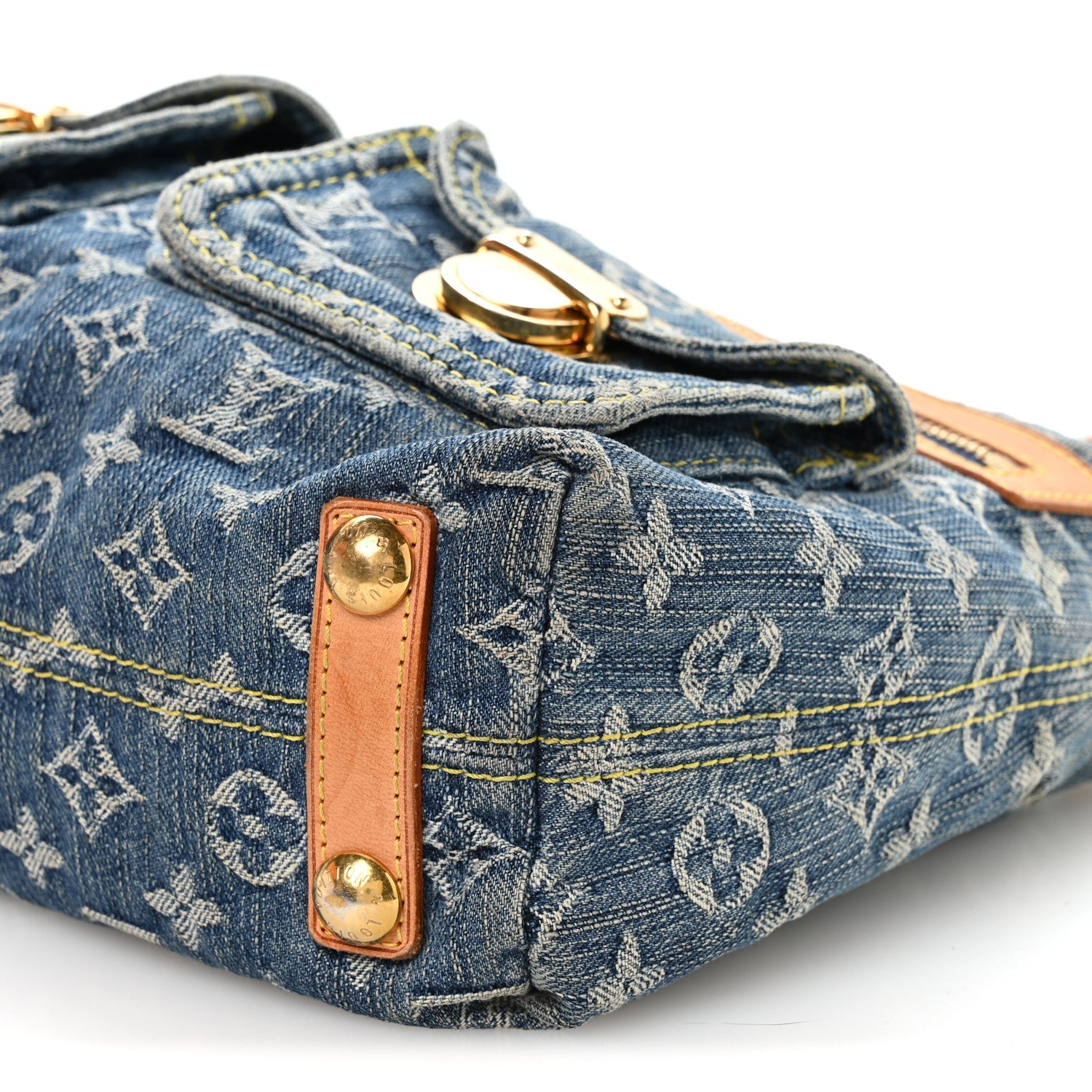 Louis Vuitton Monogram Denim Baggy PM Blue
