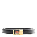 Gucci Calfskin Web Interlocking G 20mm Belt 95 38 Black