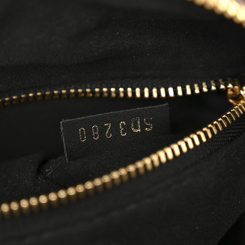Louis Vuitton Monogram Petite Malle Souple Black