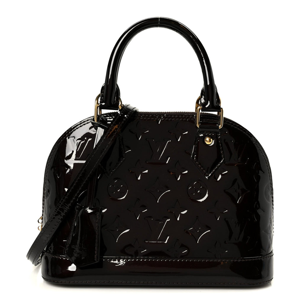 Louis Vuitton Vernis Alma BB Amarante