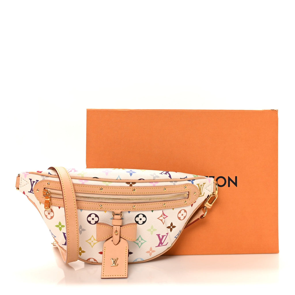 Louis Vuitton LV X TM Monogram Multicolor High Rise Bumbag White