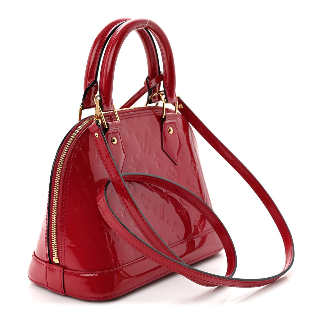 Louis Vuitton Vernis Alma BB Rose Indien