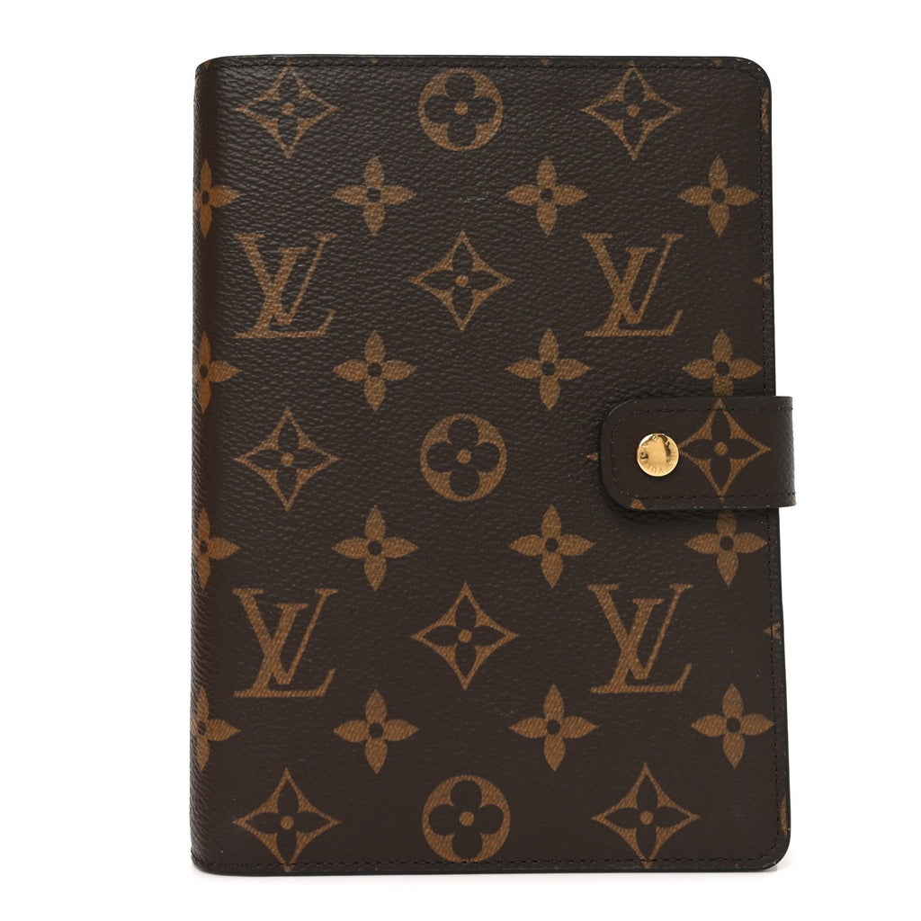 Louis Vuitton Monogram Medium Ring Agenda Cover
