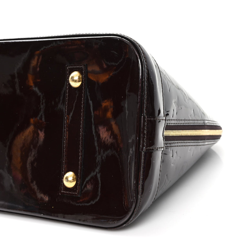 Louis Vuitton Vernis Alma GM Amarante
