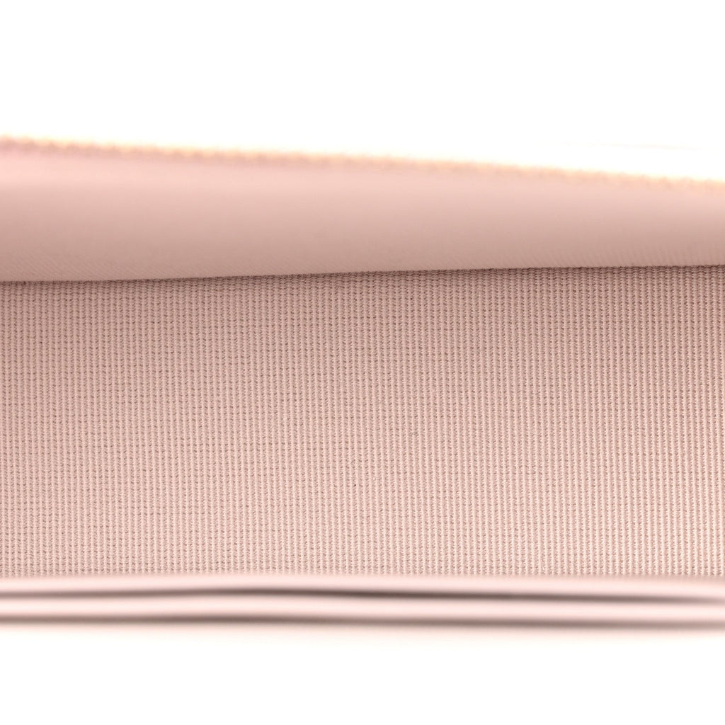 Chanel Caviar Quilted Top Handle Slim Vanity With Chain Light Purple