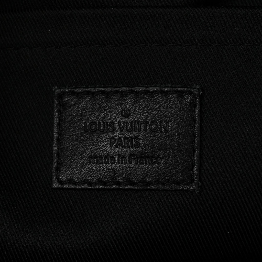 Louis Vuitton Lambskin Flower Quilted Palm Springs Backpack PM Black