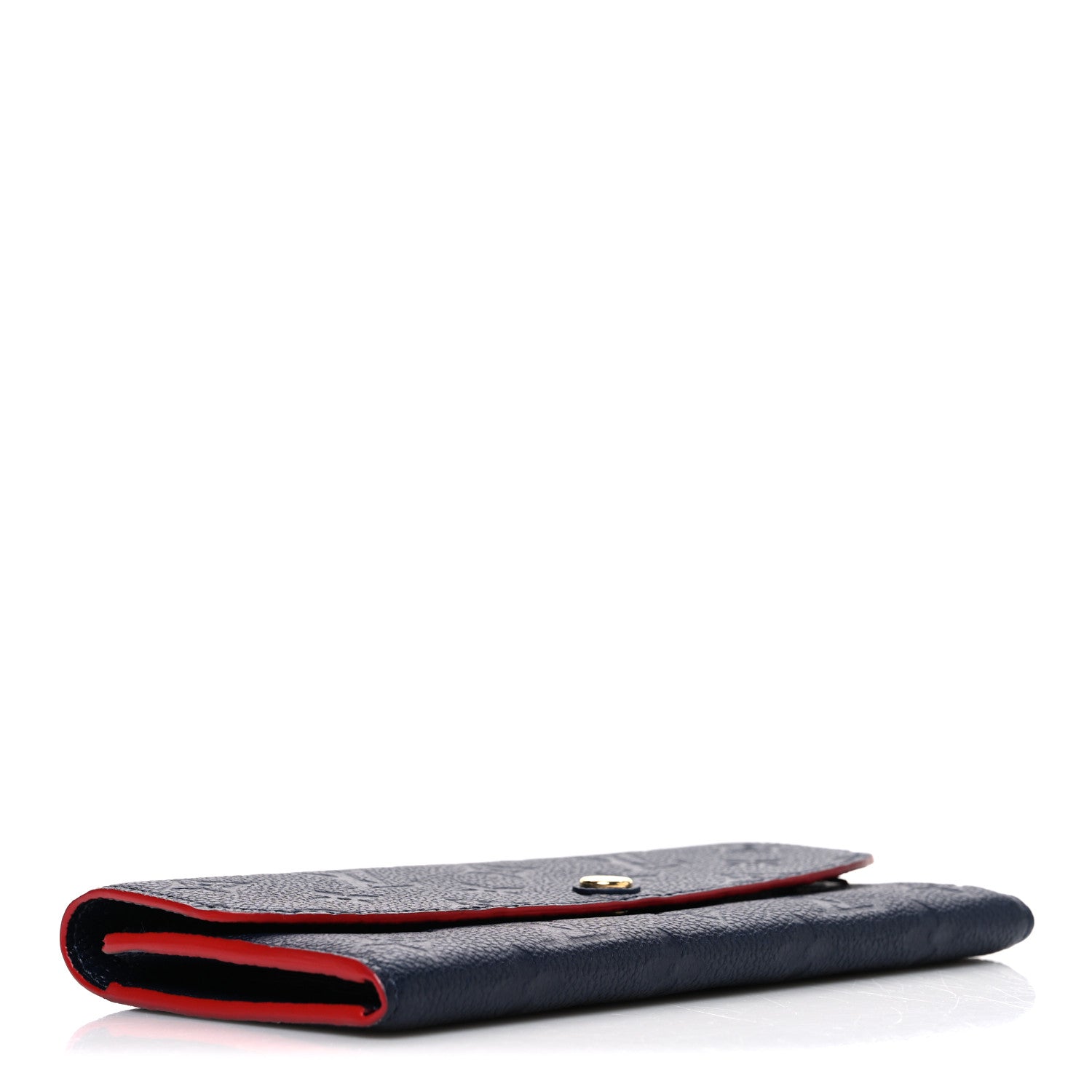 Louis Vuitton Empreinte Emilie Wallet Marine Rouge