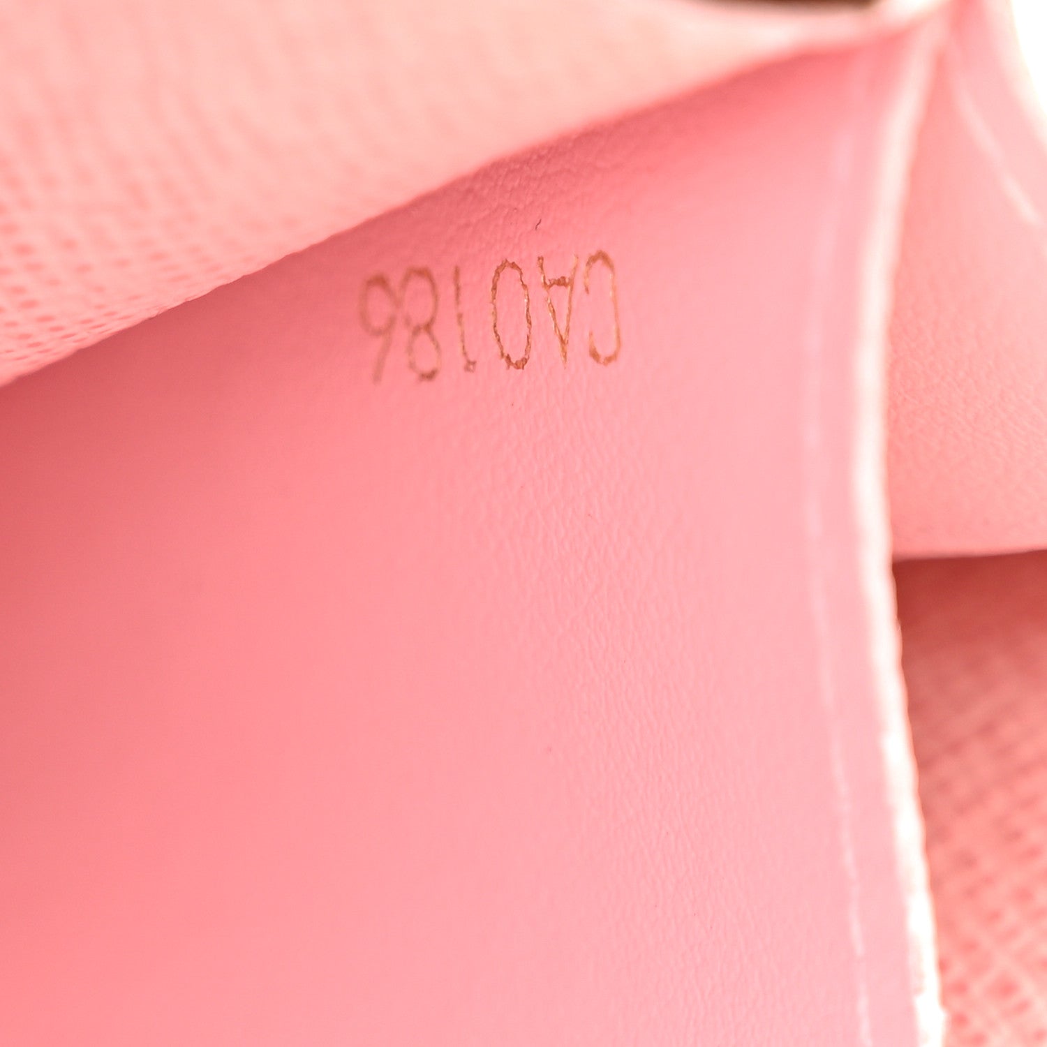 Louis Vuitton Damier Ebene Caissa Wallet Rose Ballerine