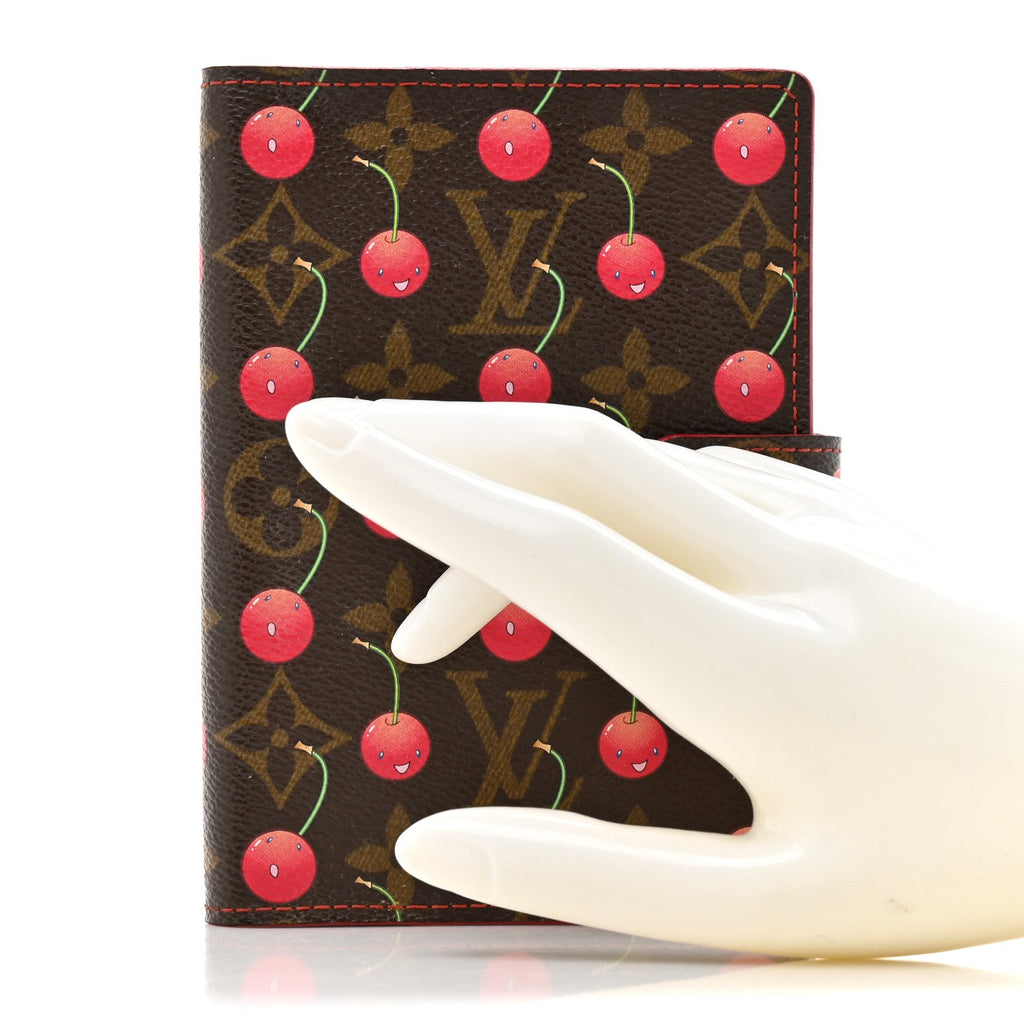 Louis Vuitton Monogram Cerises Small Ring Agenda Cover
