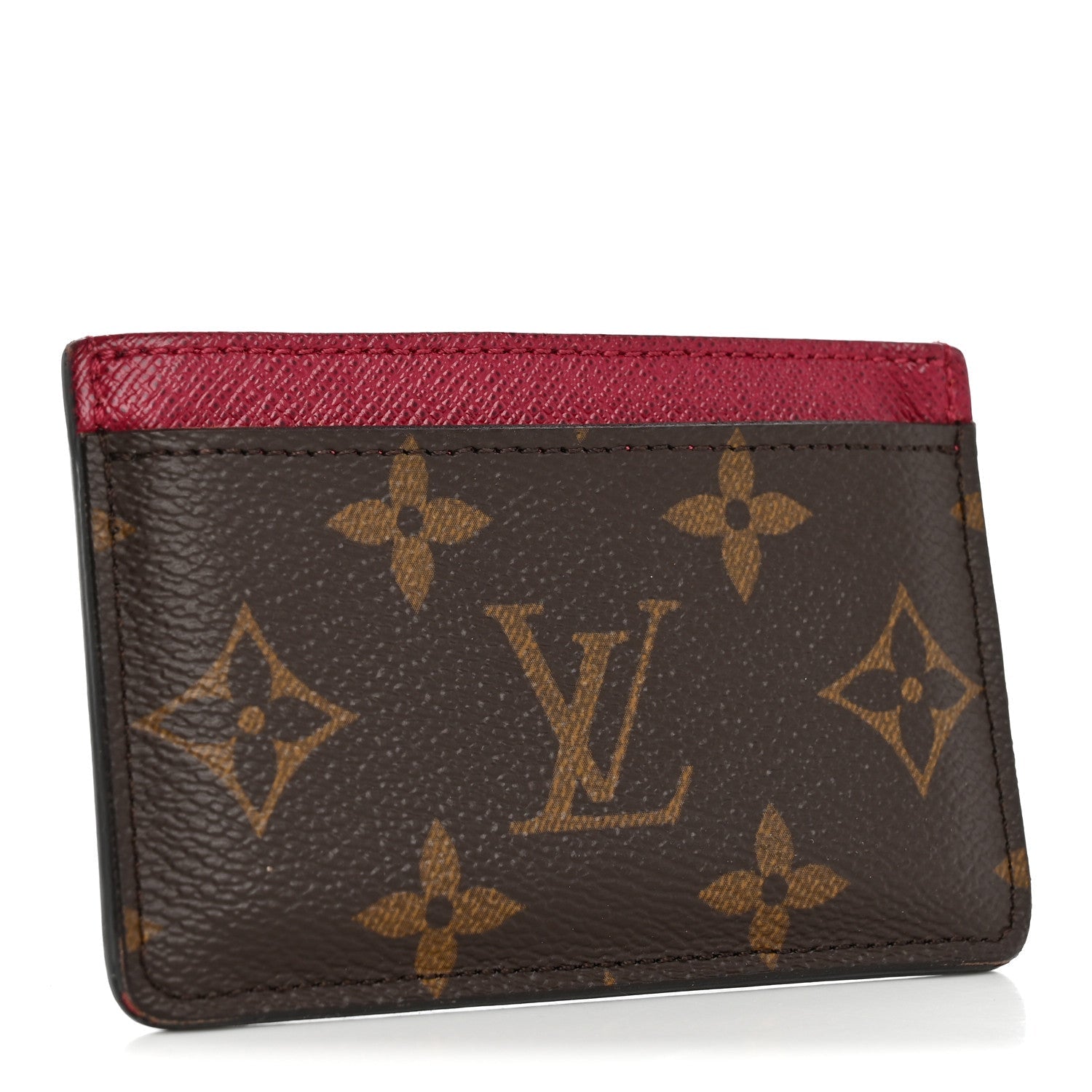 Louis Vuitton Monogram Card Holder Fuchsia