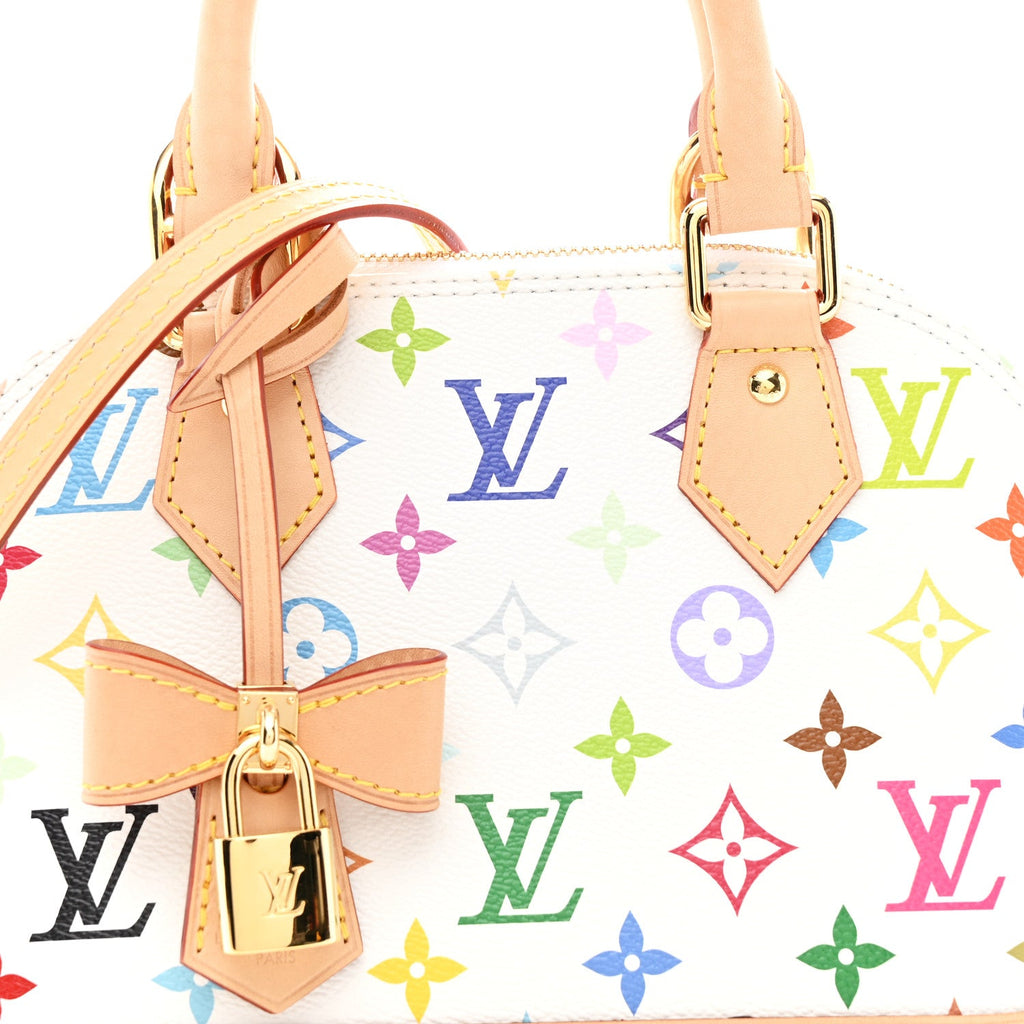 Louis Vuitton LV X TM Monogram Multicolor Alma BB White