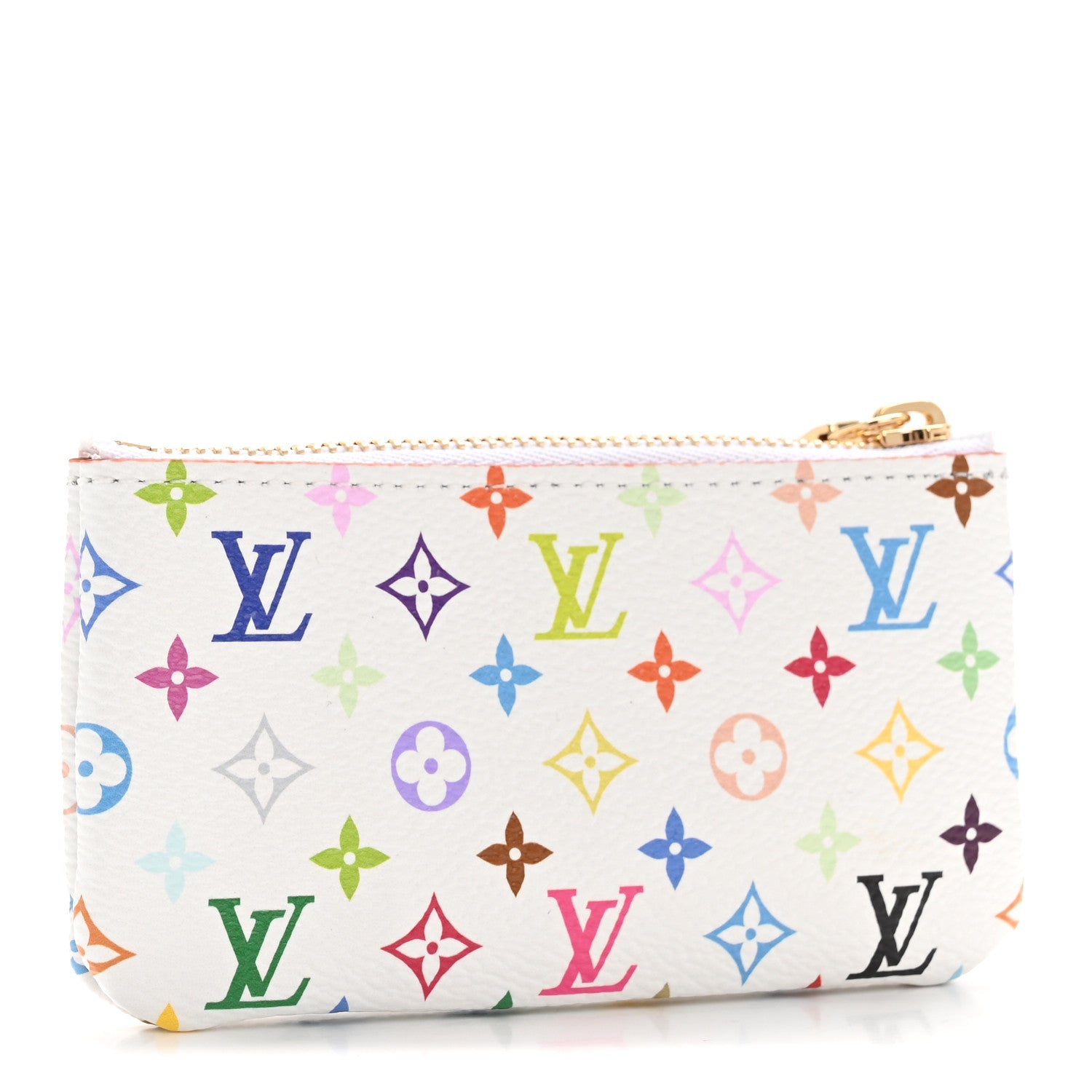 Louis Vuitton LV X TM Monogram Multicolor Key Pouch White