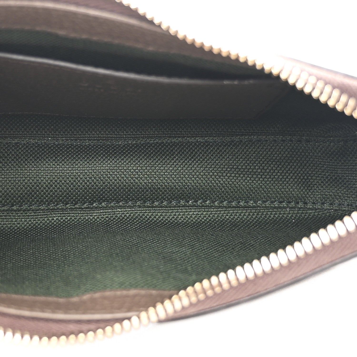 Gucci GG Supreme Monogram Textured Dollar Calfskin Web Mini Ophidia Shoulder Bag Beige Ebony New Acero