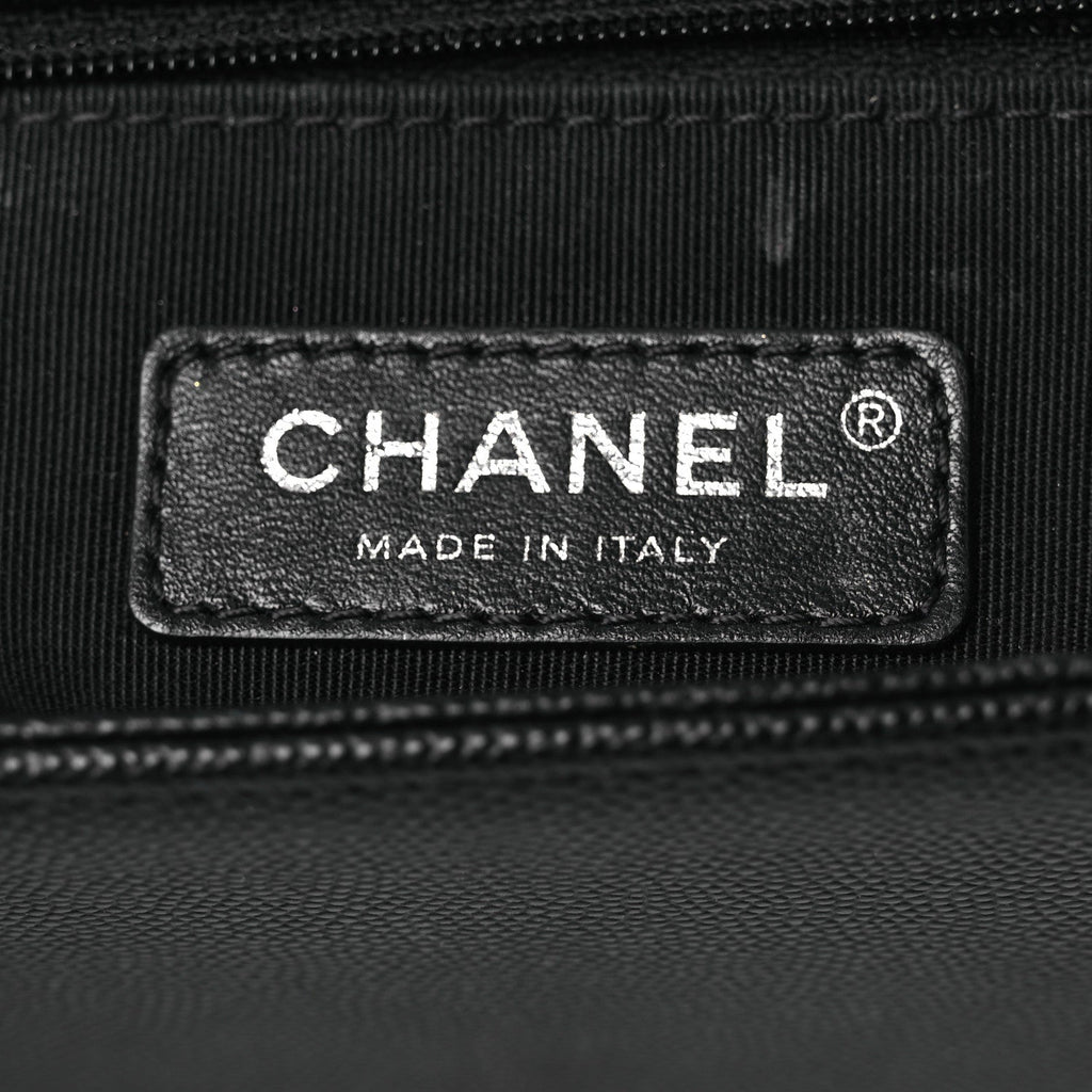 Chanel Caviar Quilted New Medium Boy Flap Black