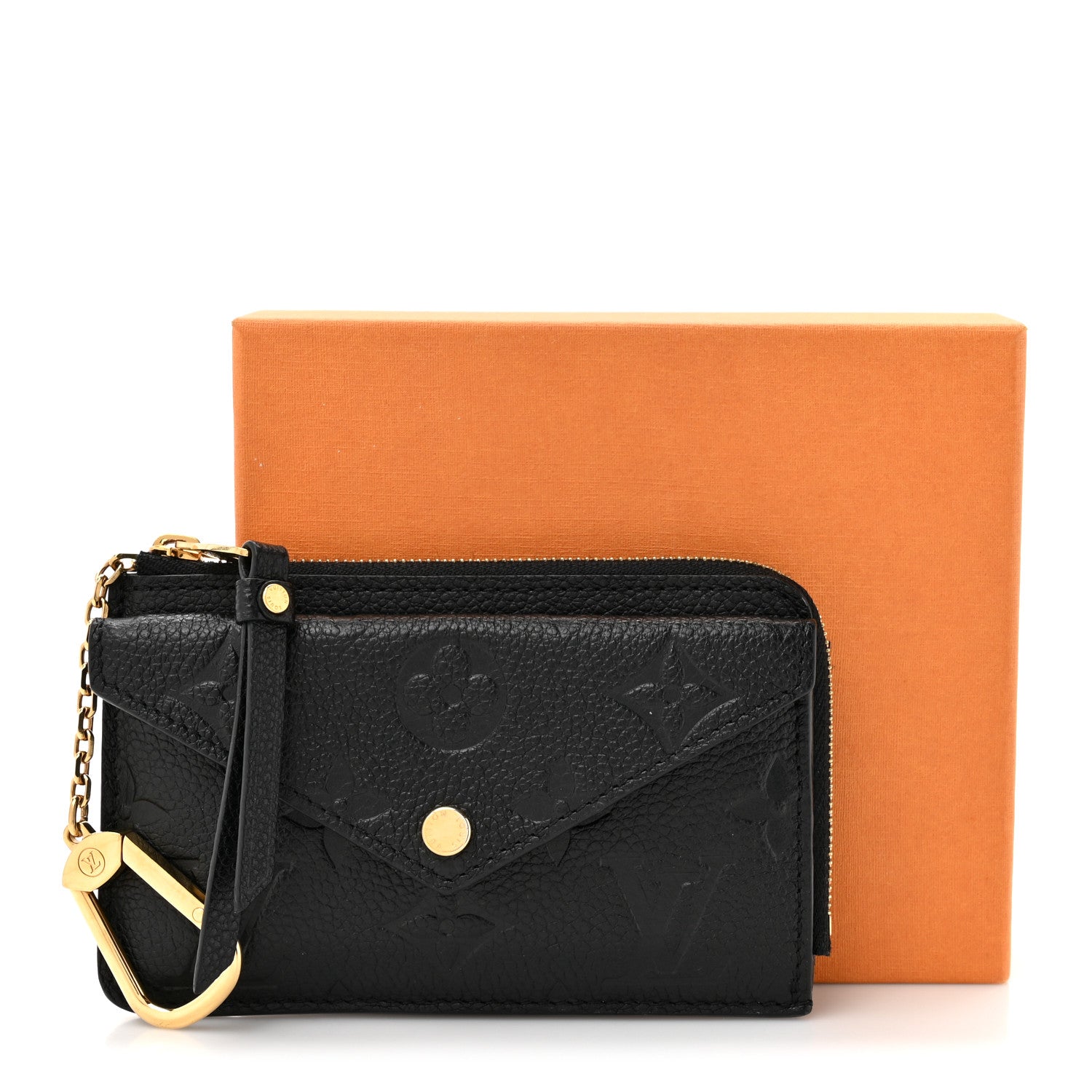 Louis Vuitton Empreinte Recto Verso Card Holder Black