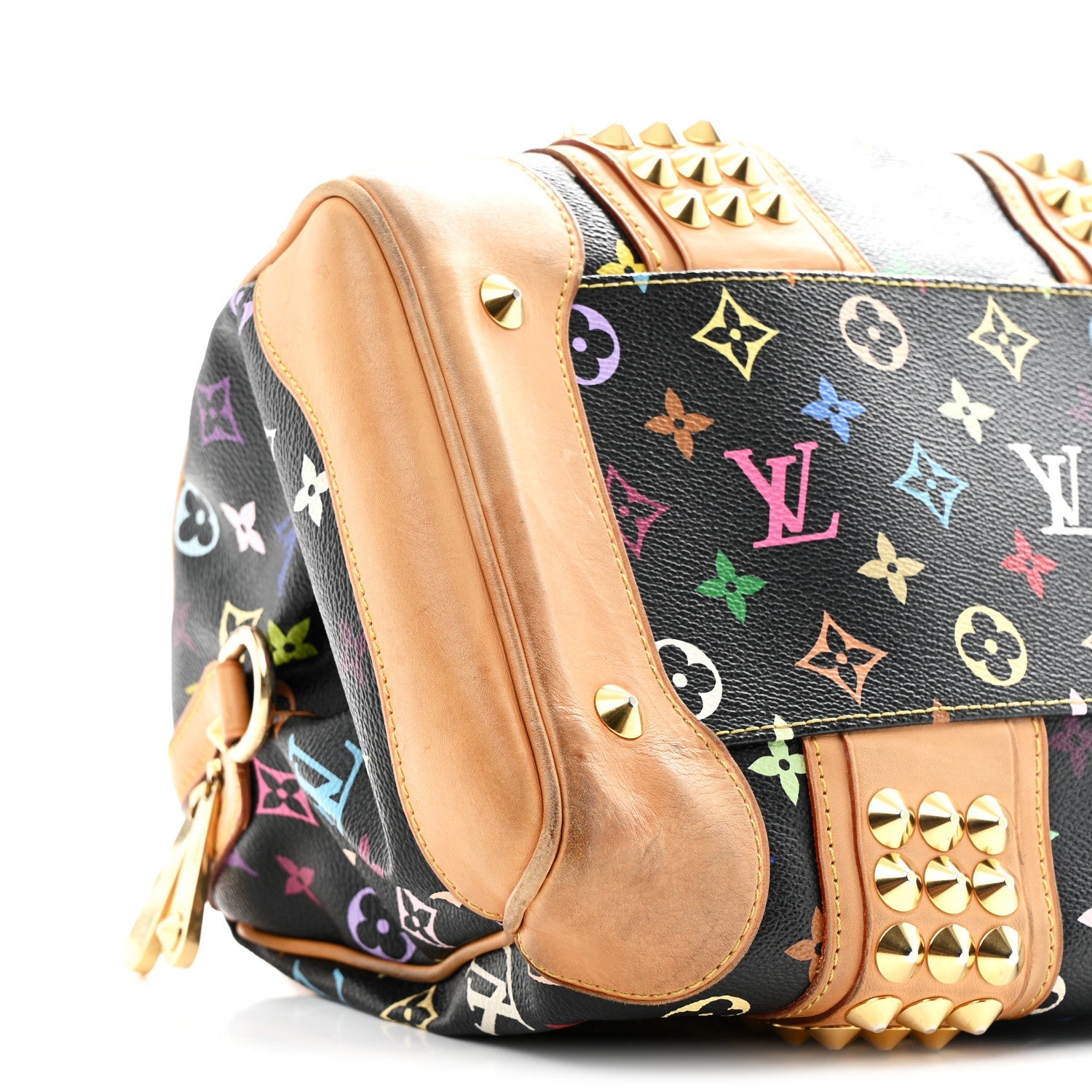 Louis Vuitton Monogram Multicolor Courtney MM Black