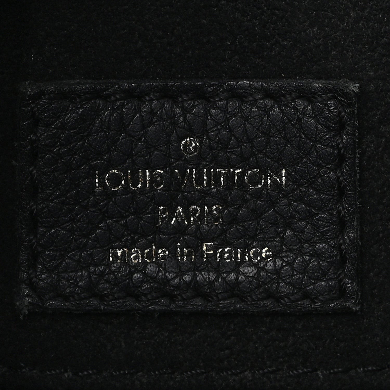 Louis Vuitton Soft Calfskin Lockme Tote MM Black