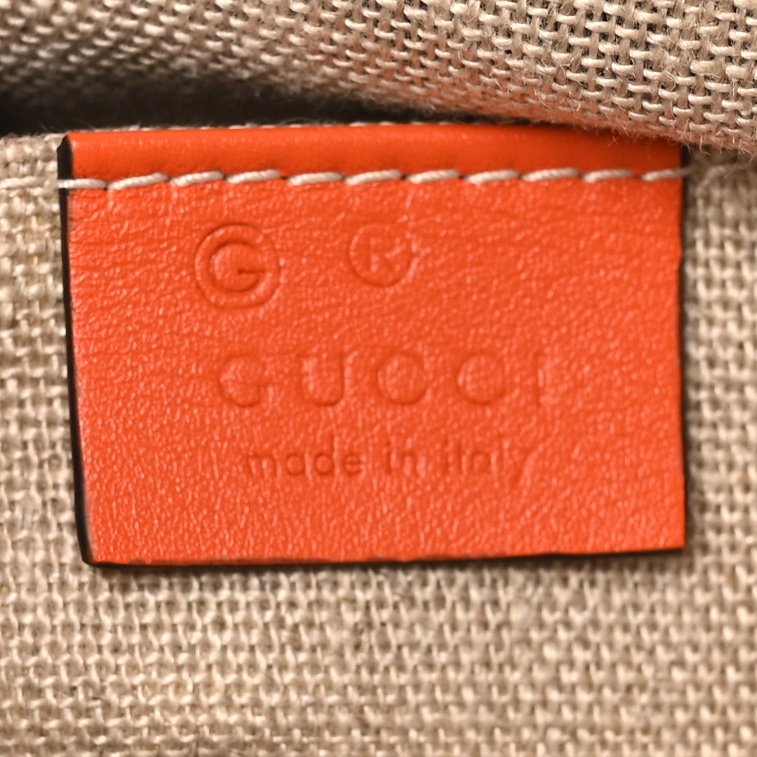 Gucci Microguccissima Mini Dome Bag Sun Orange
