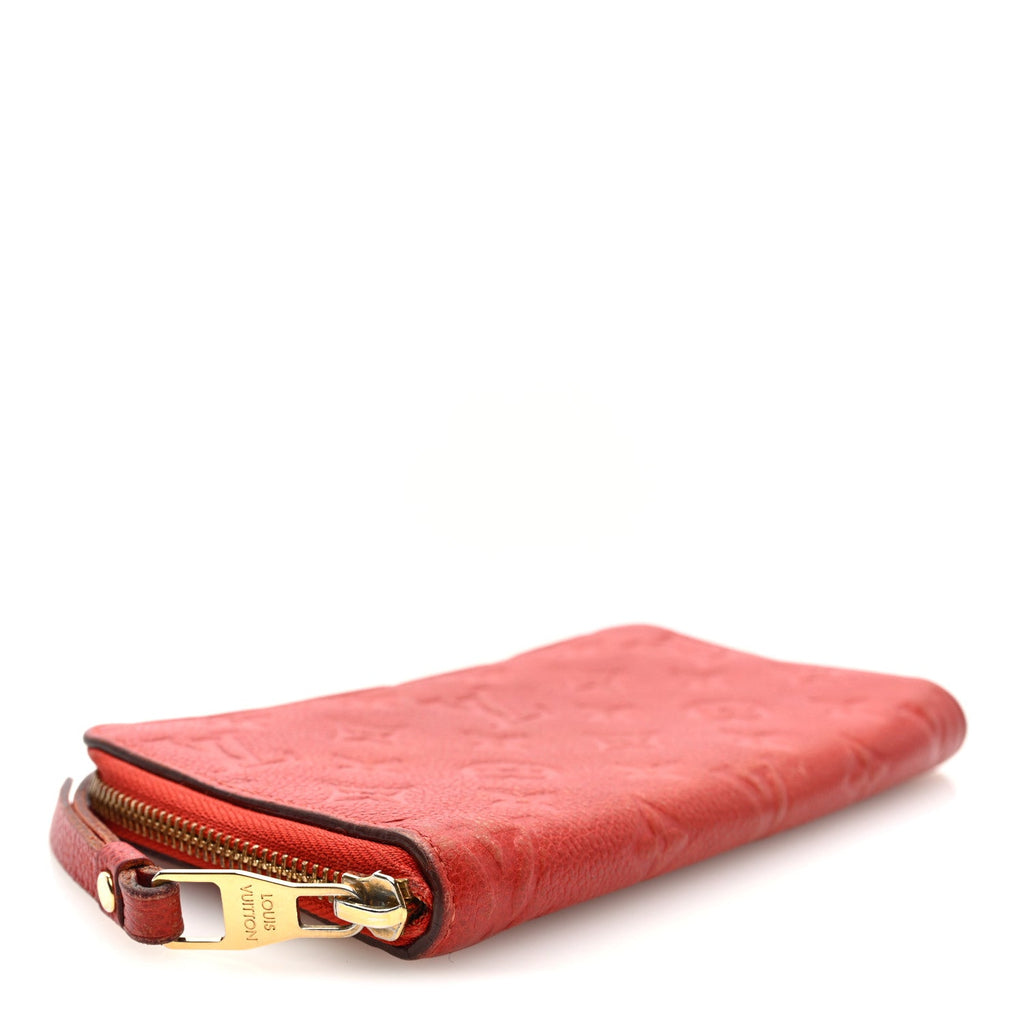 Louis Vuitton Empreinte Zippy Wallet Cherry
