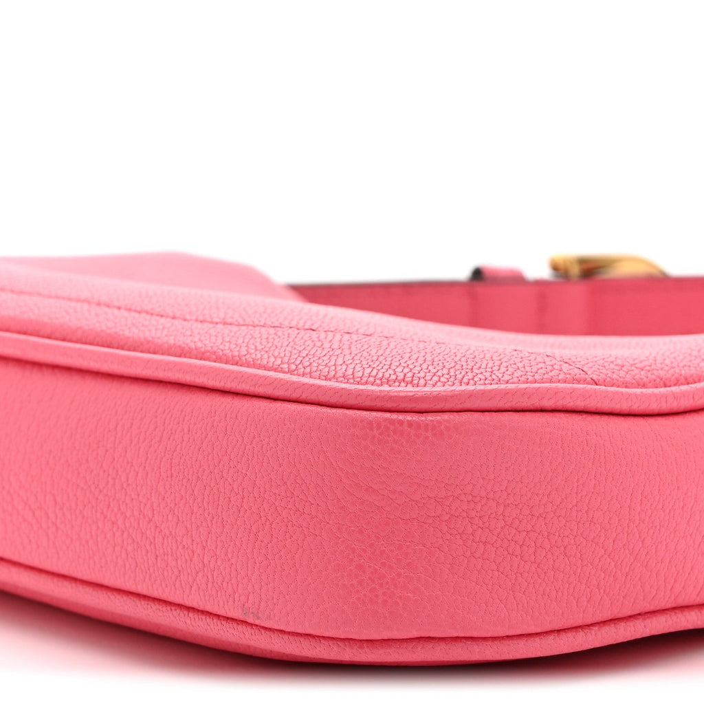Gucci Goatskin Mini Aphrodite Shoulder Bag Rhodamine Pink