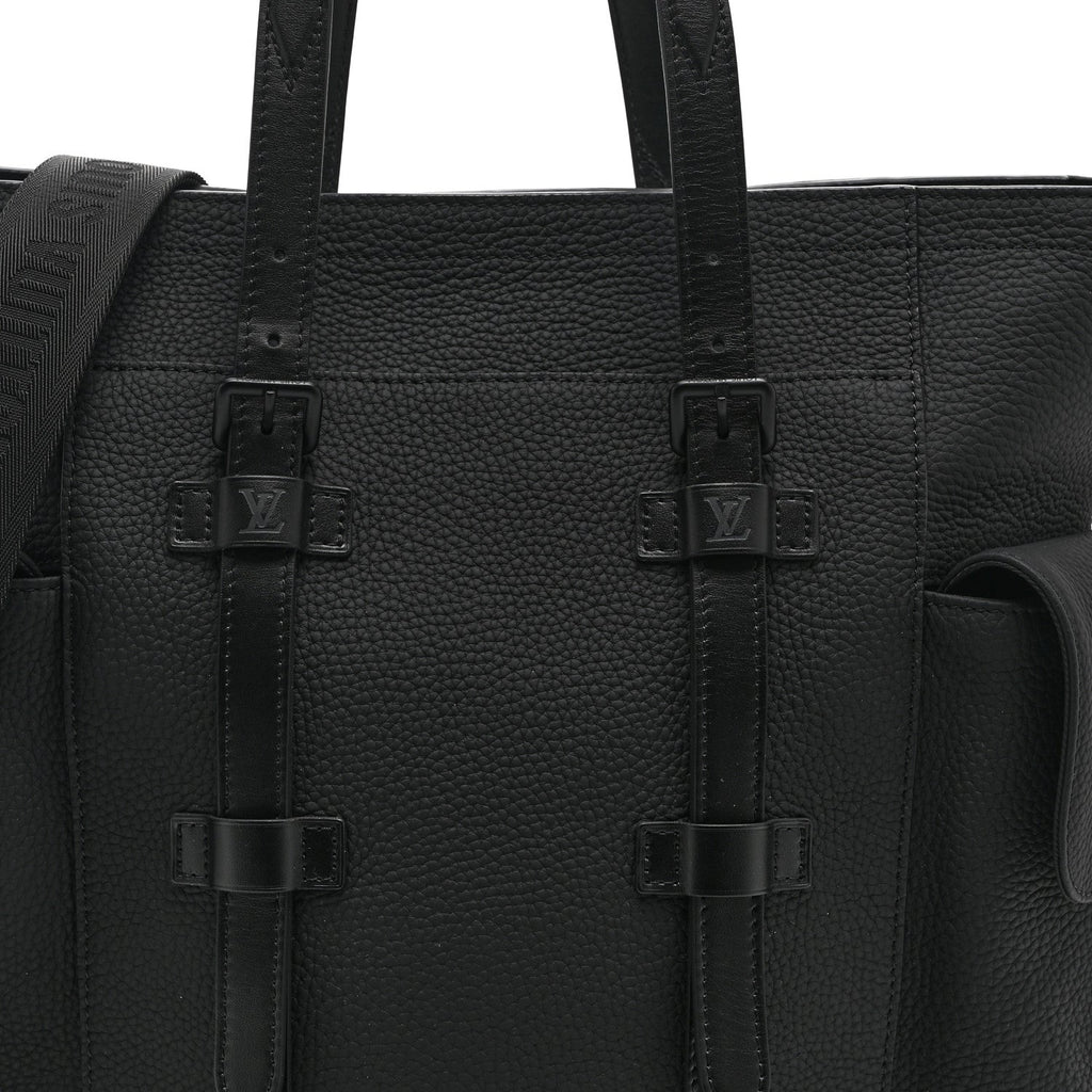 Louis Vuitton Taurillon Christopher Tote Black