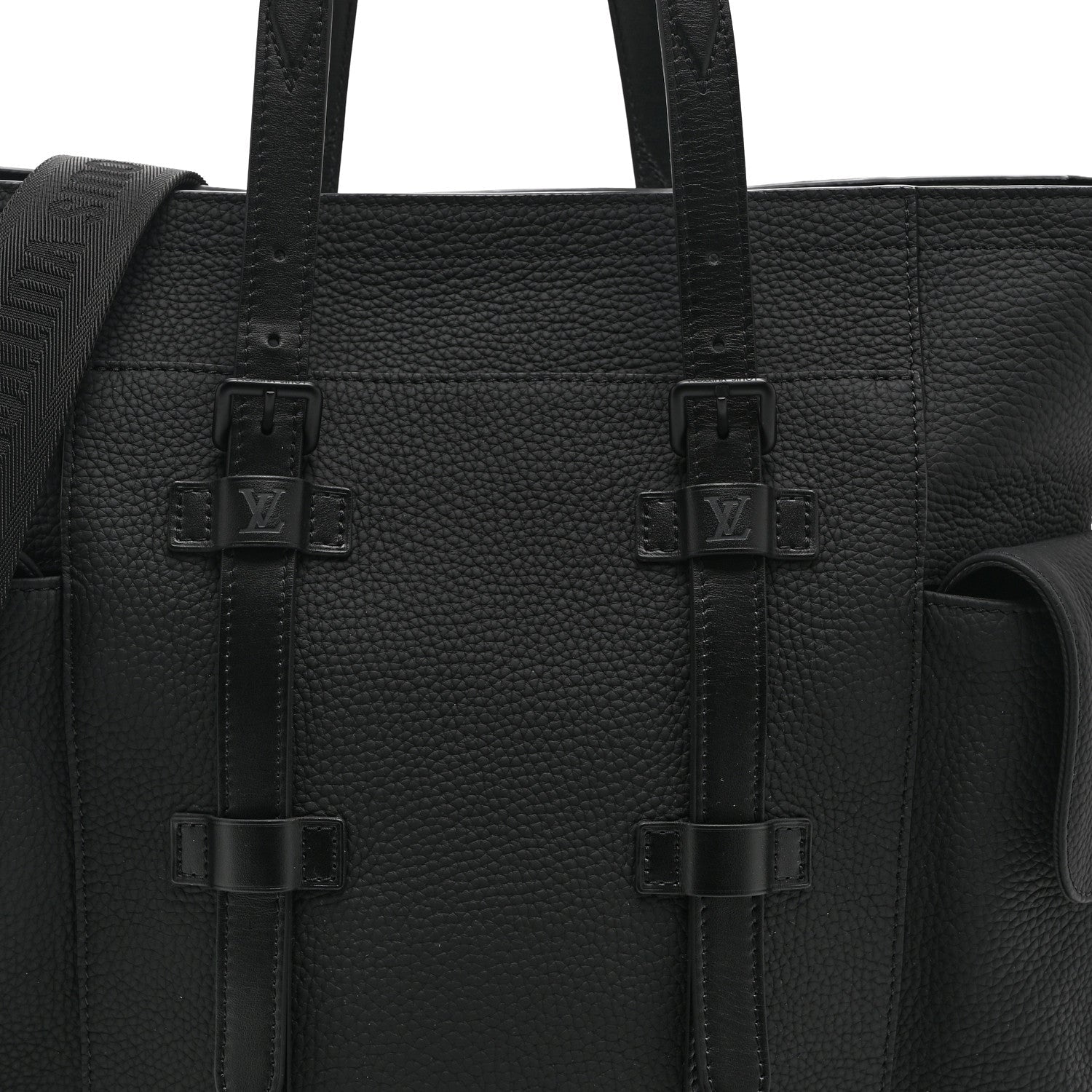 Louis Vuitton Taurillon Christopher Tote Black