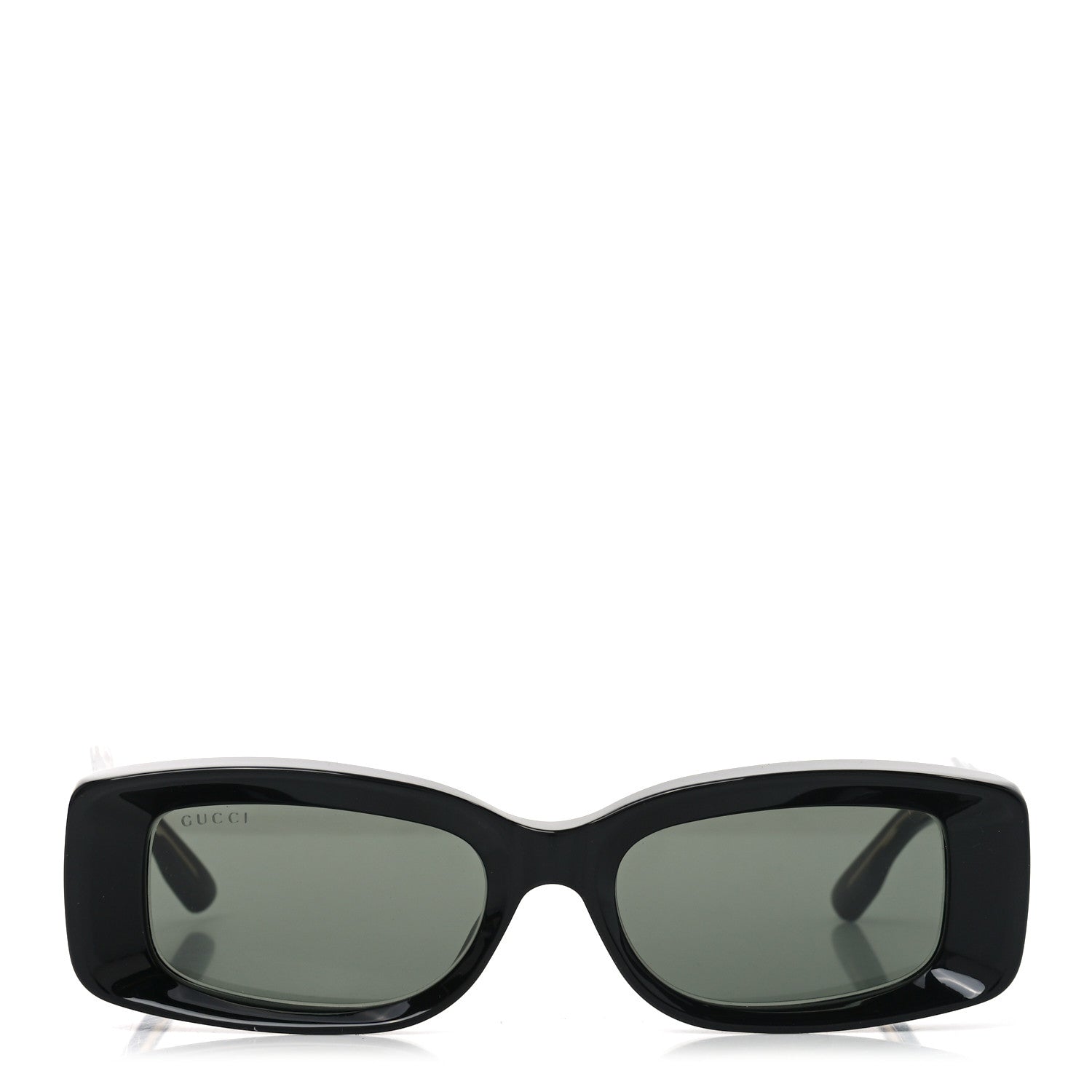 Gucci Acetate Rectangle Frame Sunglasses GG1528S Black