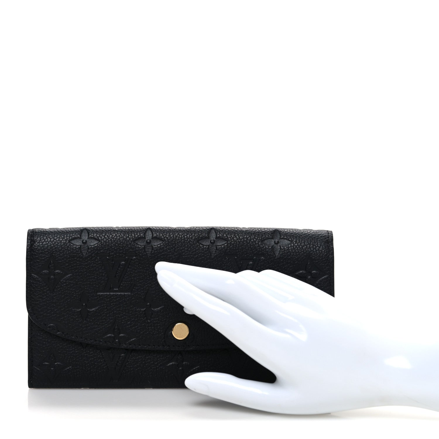 Louis Vuitton Empreinte Emilie Wallet Black Dune