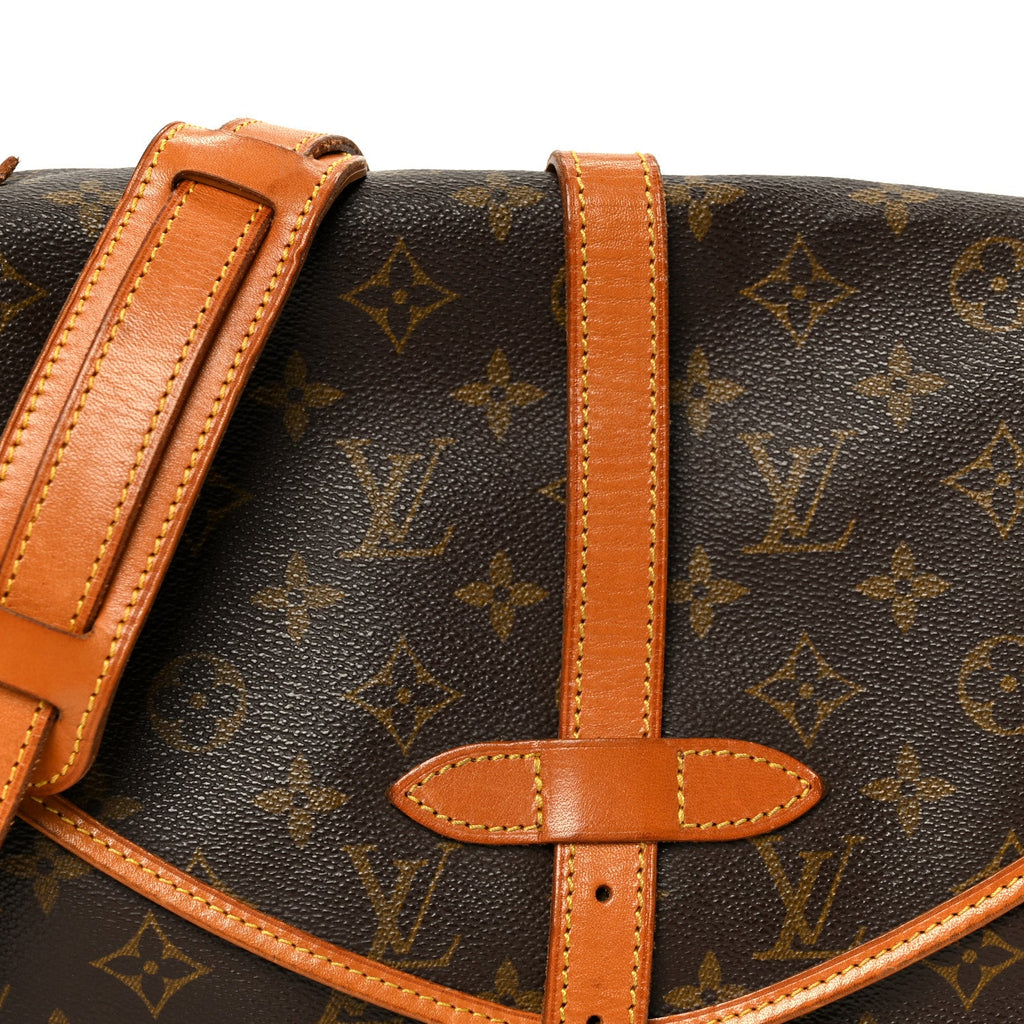 Louis Vuitton Monogram Saumur 30