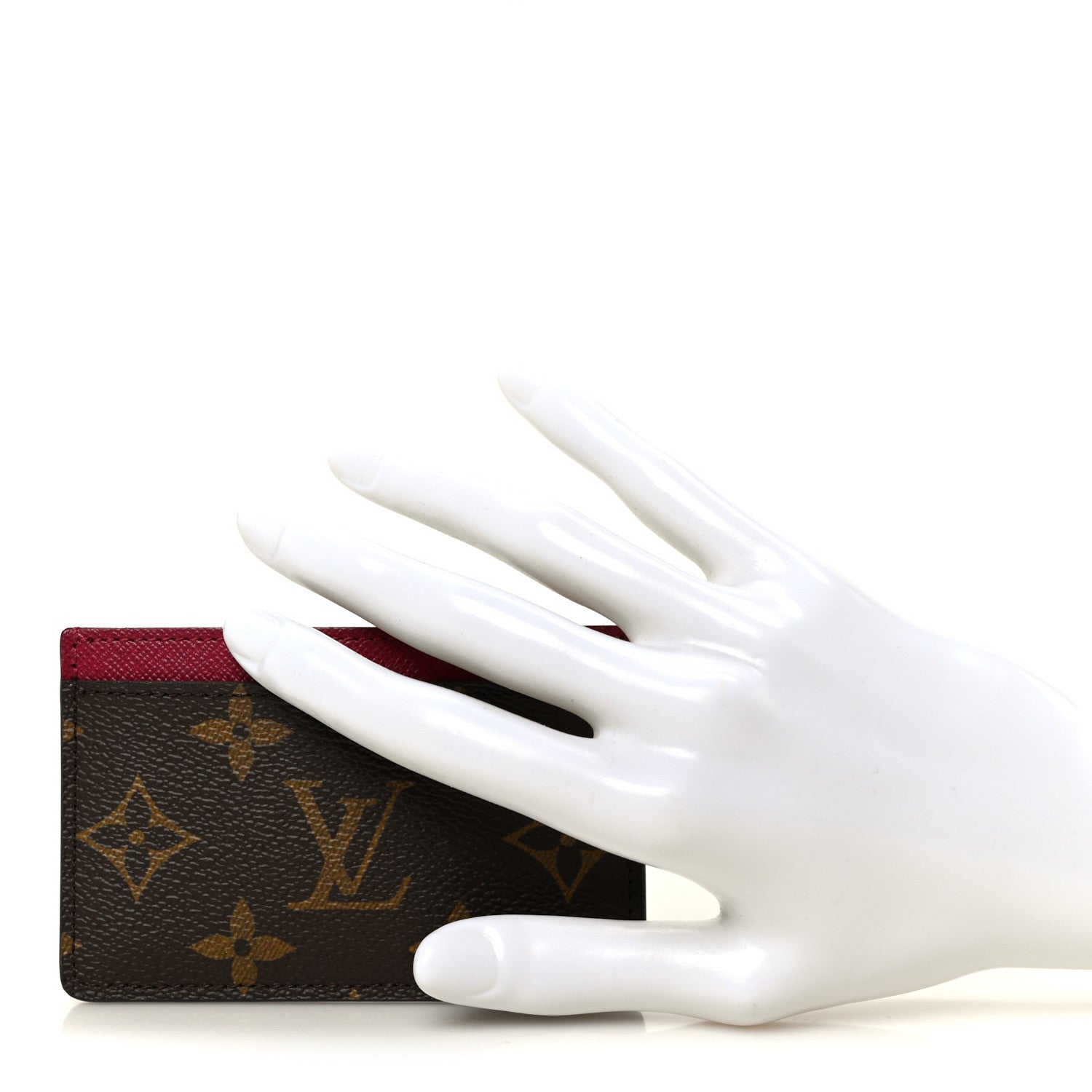 Louis Vuitton Monogram Card Holder Fuchsia