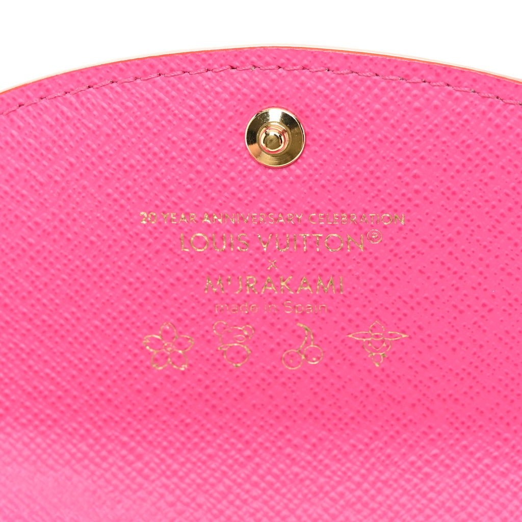 Louis Vuitton LV X TM Monogram Multicolor Rosalie Coin Purse White Kawaii Pink