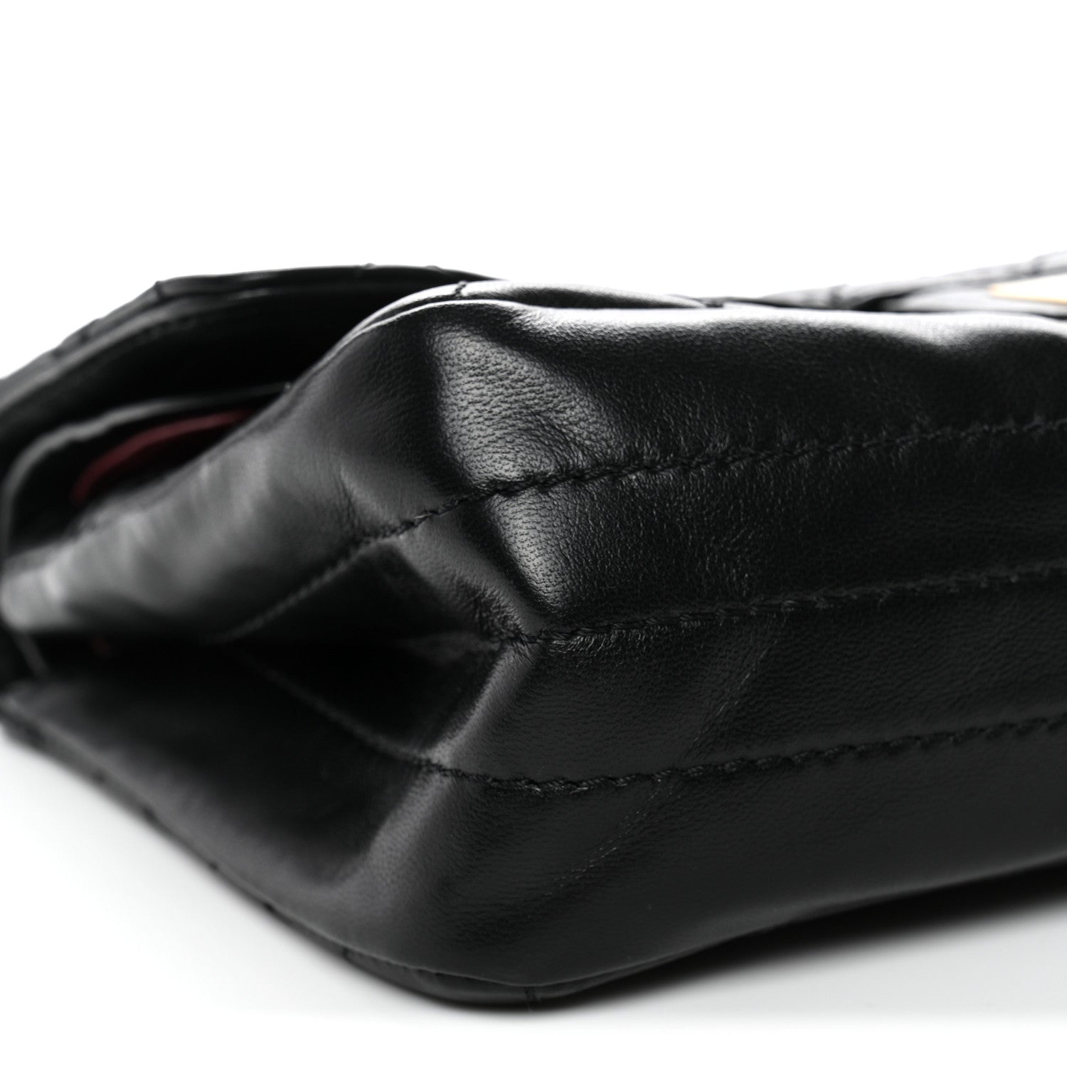 Chanel Lambskin Quilted Crush 2.55 Reissue 225 Flap Black