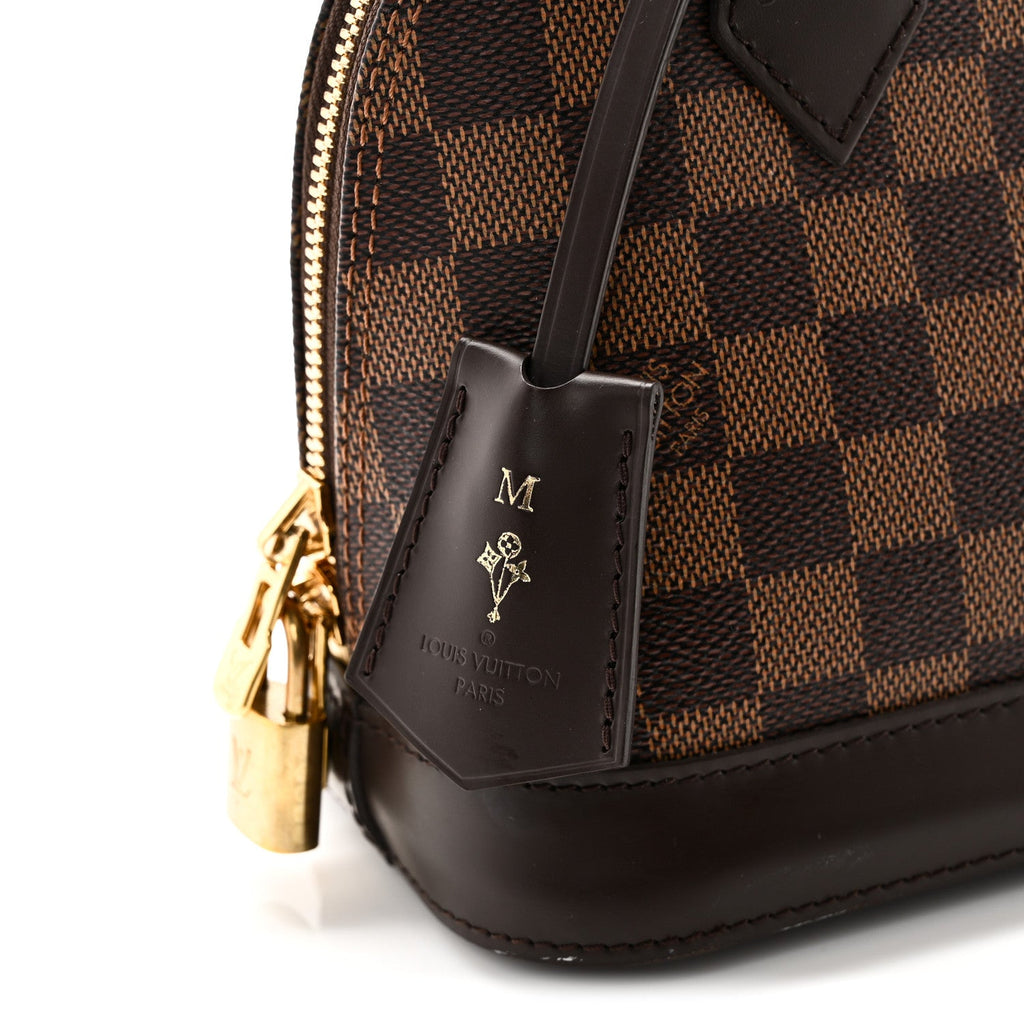 Louis Vuitton Damier Ebene Alma BB