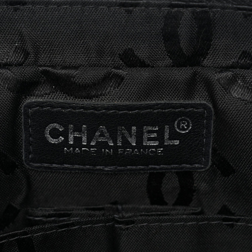 Chanel Nylon Square Quilted Flap Black