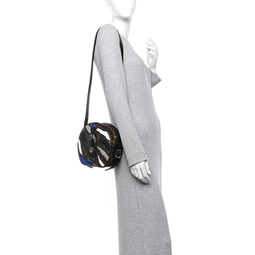 Louis Vuitton X LOL Monogram Boite Chapeau Souple Blue Silver