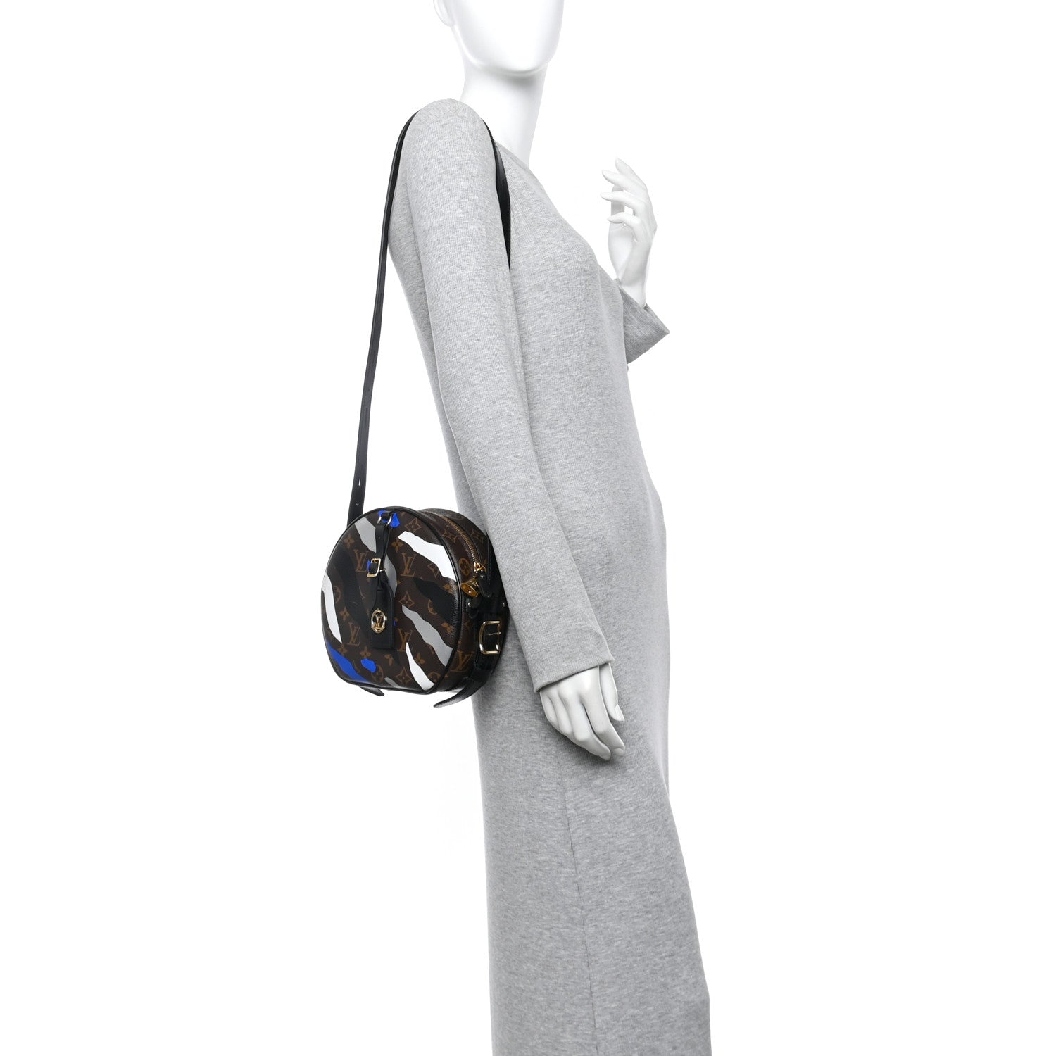 Louis Vuitton X LOL Monogram Boite Chapeau Souple Blue Silver