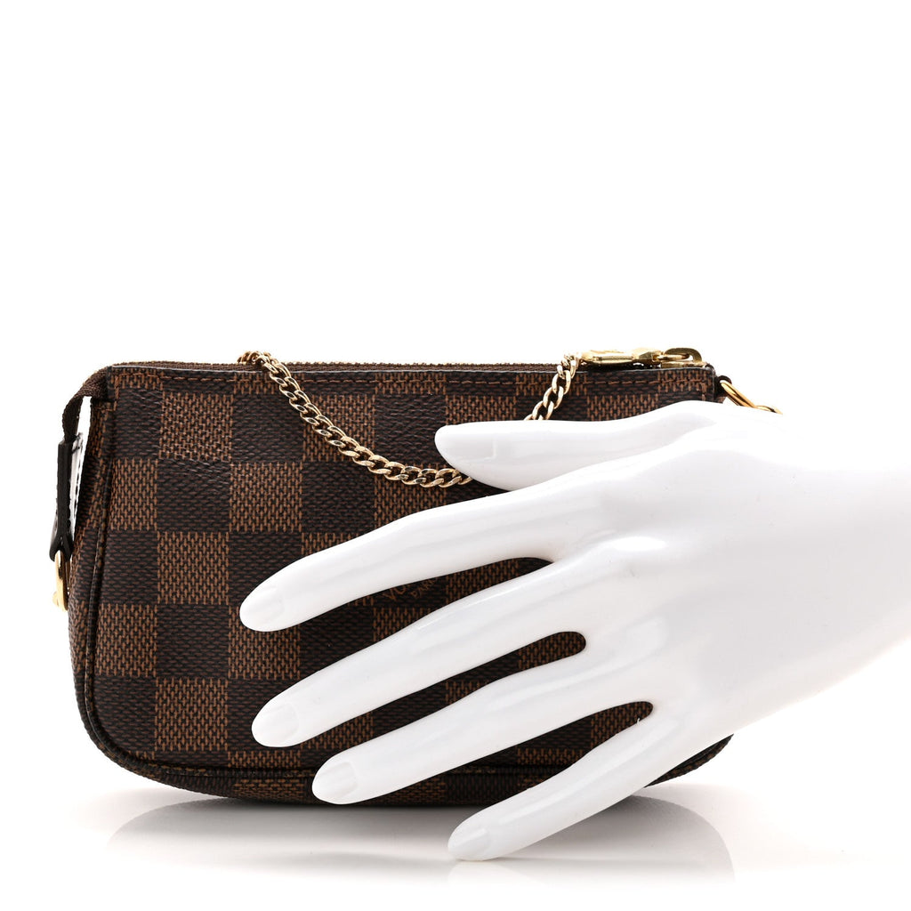Louis Vuitton Damier Ebene Mini Pochette Accessories