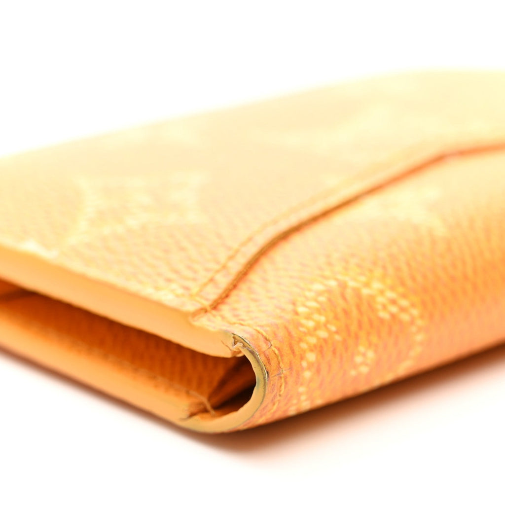 Louis Vuitton Monogram Heritage Pocket Organizer Safran Yellow