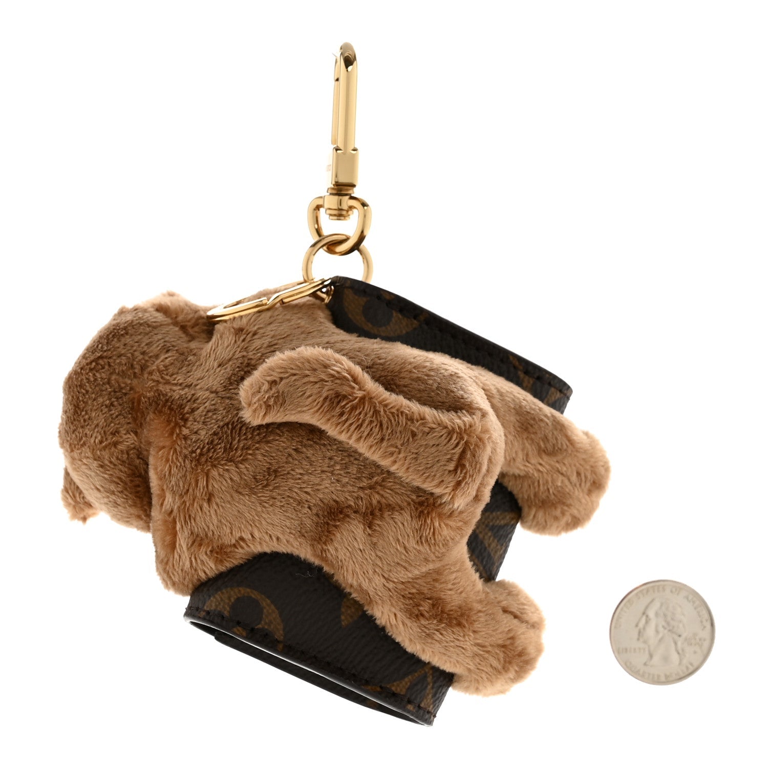 Louis Vuitton Monogram Cute Cat Pouch Earphones Case