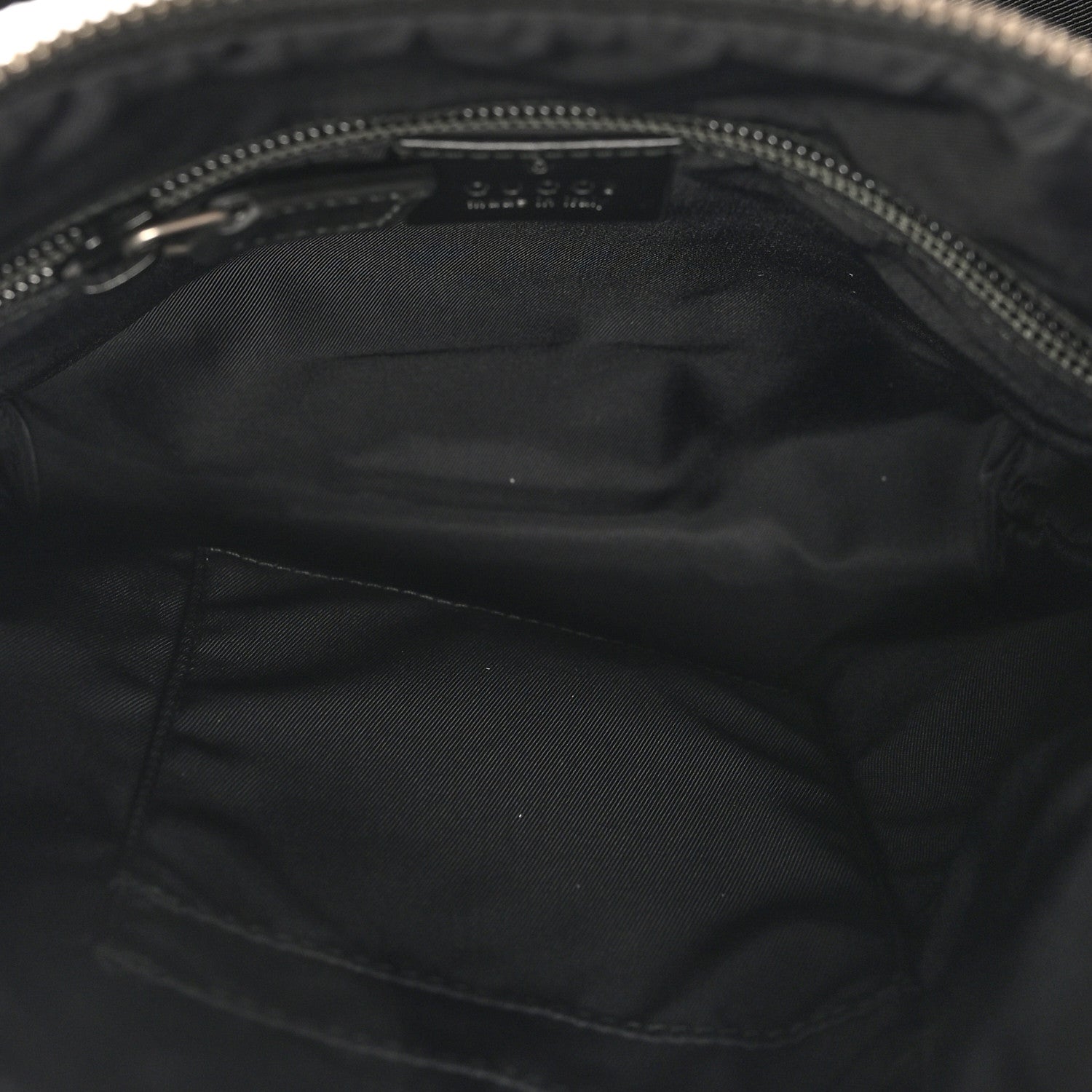 Gucci Canvas Web Messenger Bag Black
