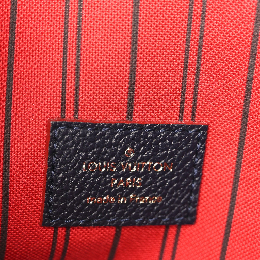 Louis Vuitton Empreinte Pochette Metis Marine Rouge