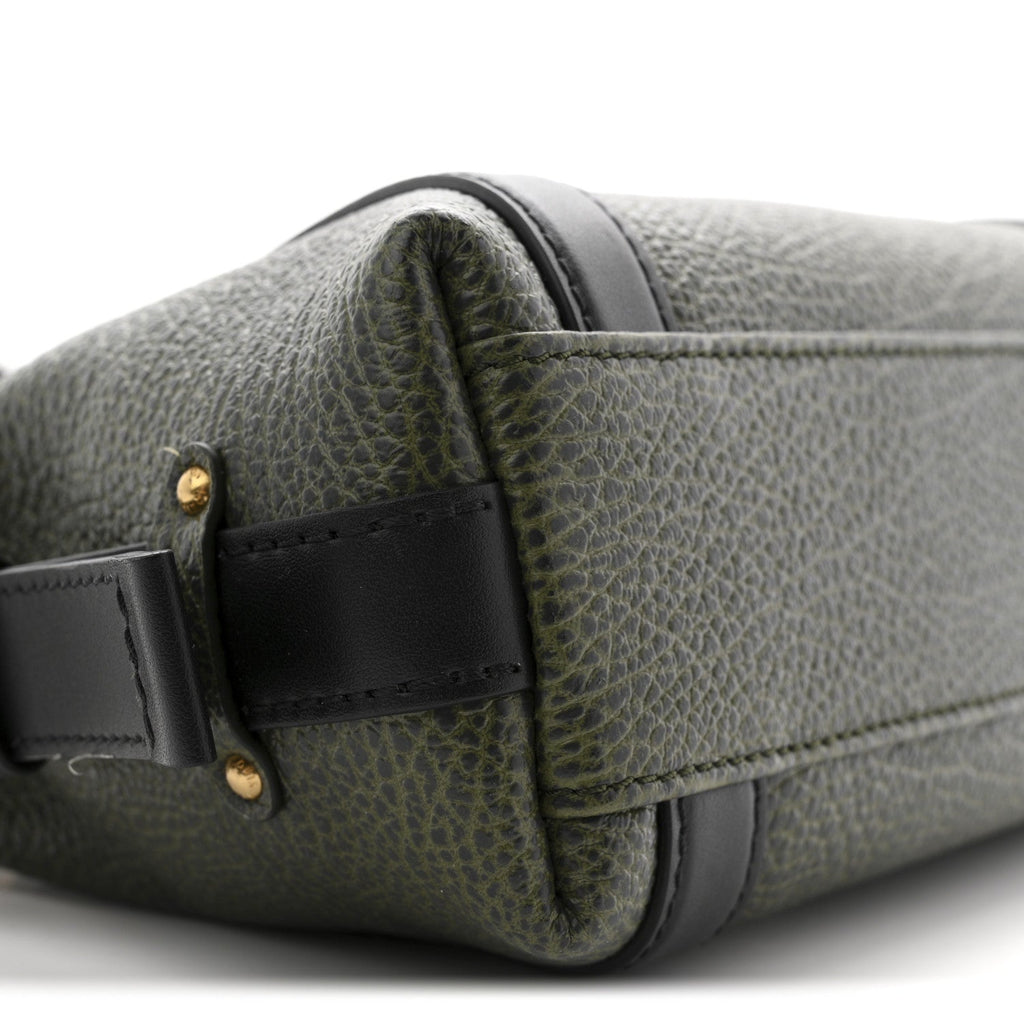 Louis Vuitton Lambskin Nano Biker Khaki