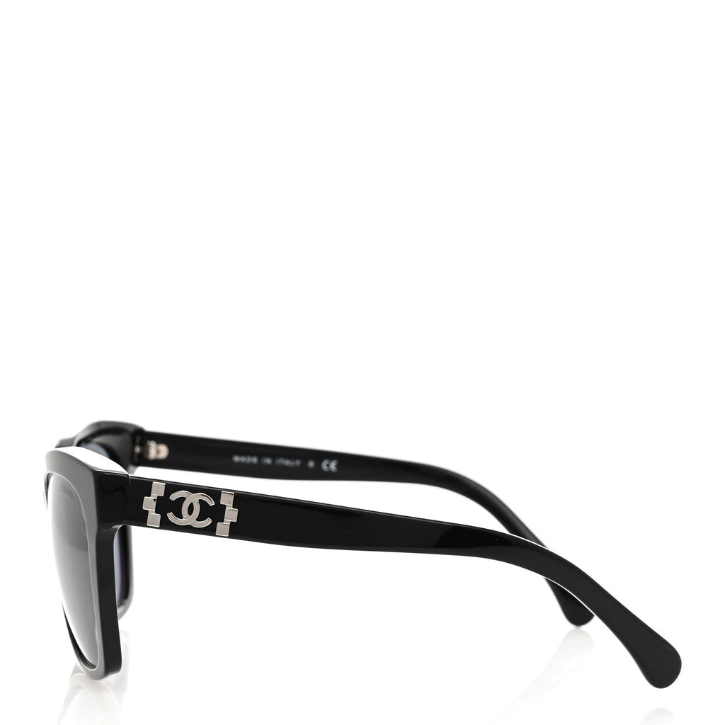 Acetate CC Butterfly Signature Sunglasses 5313-A Black