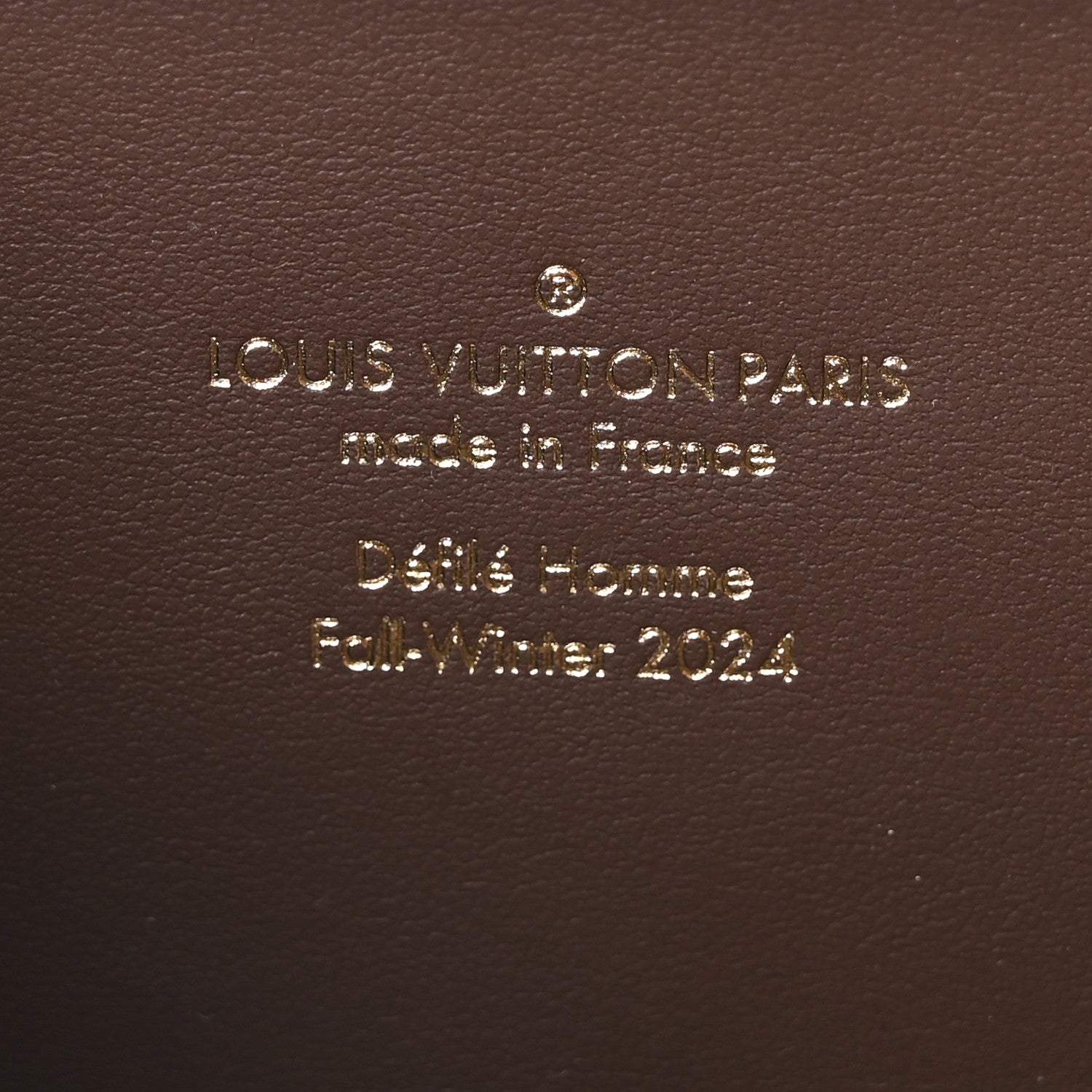 Louis Vuitton Monogram Dust Marque Trunk Wallet