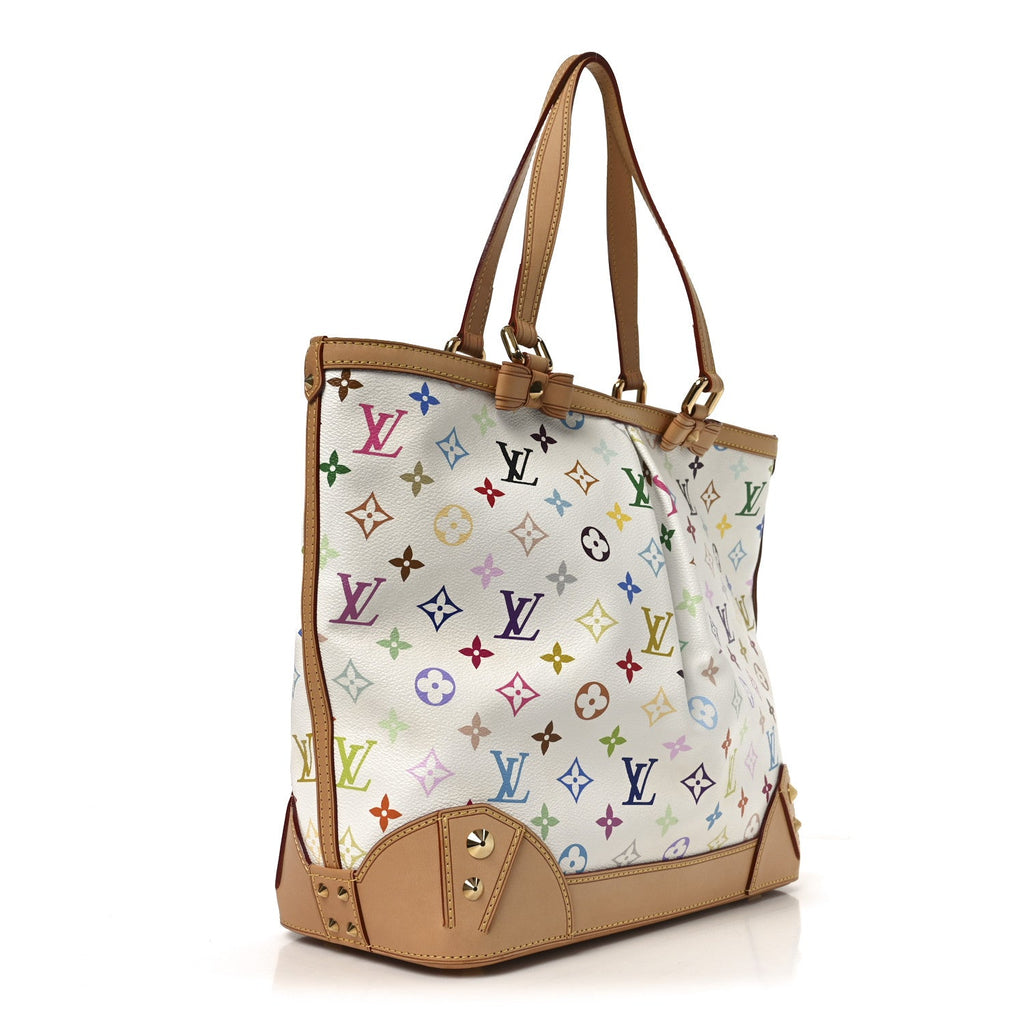 Louis Vuitton Monogram Multicolor Sharleen MM White