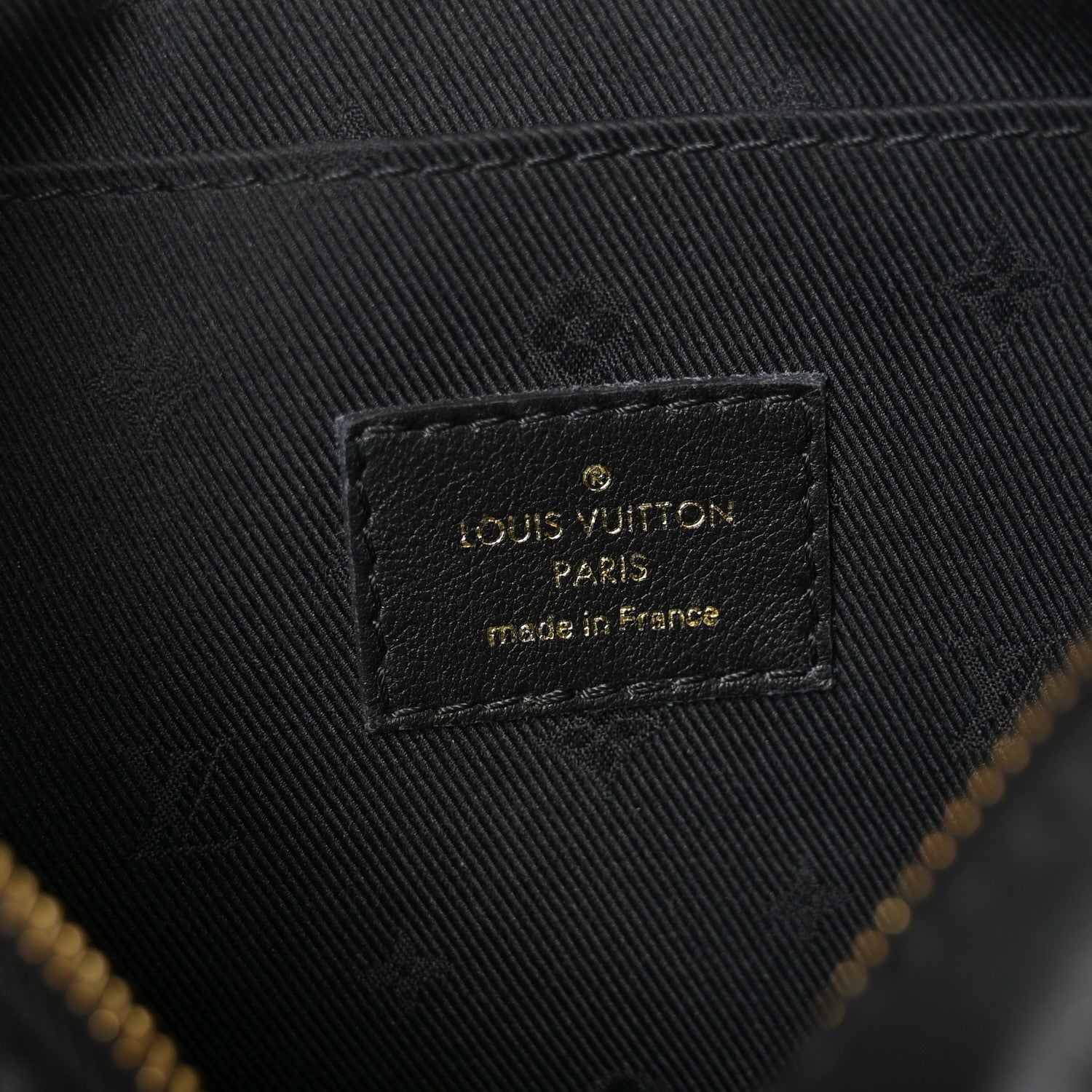 Louis Vuitton Calfskin Bubblegram Over The Moon Black