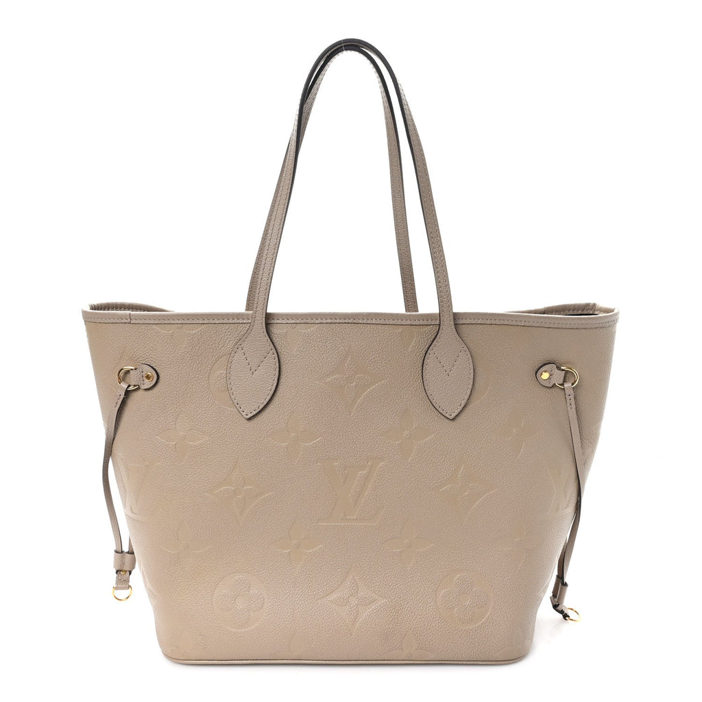 Louis Vuitton Empreinte Monogram Giant Neverfull MM Tourterelle