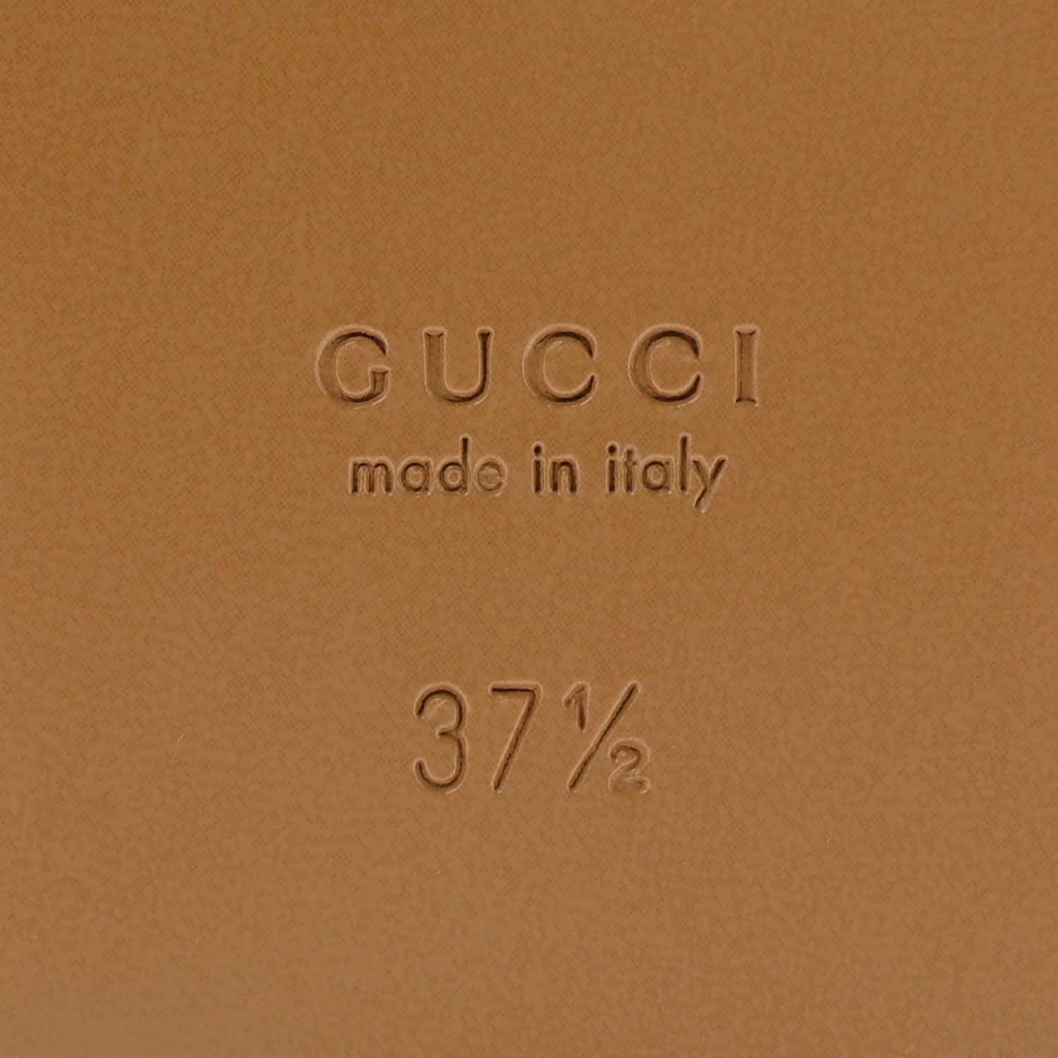 Gucci Calfskin Canvas Rice Horsebit Thong Sandals 37.5 Sundial Brown Natural