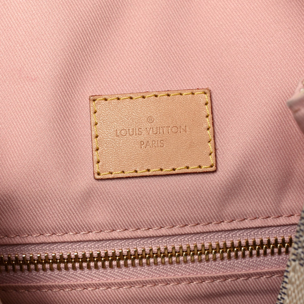 Louis Vuitton Damier Azur Graceful PM Rose Ballerine