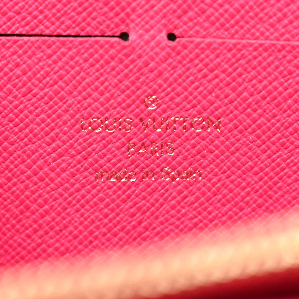 Louis Vuitton Monogram 2015 Christmas Animation Zippy Wallet Hibiscus